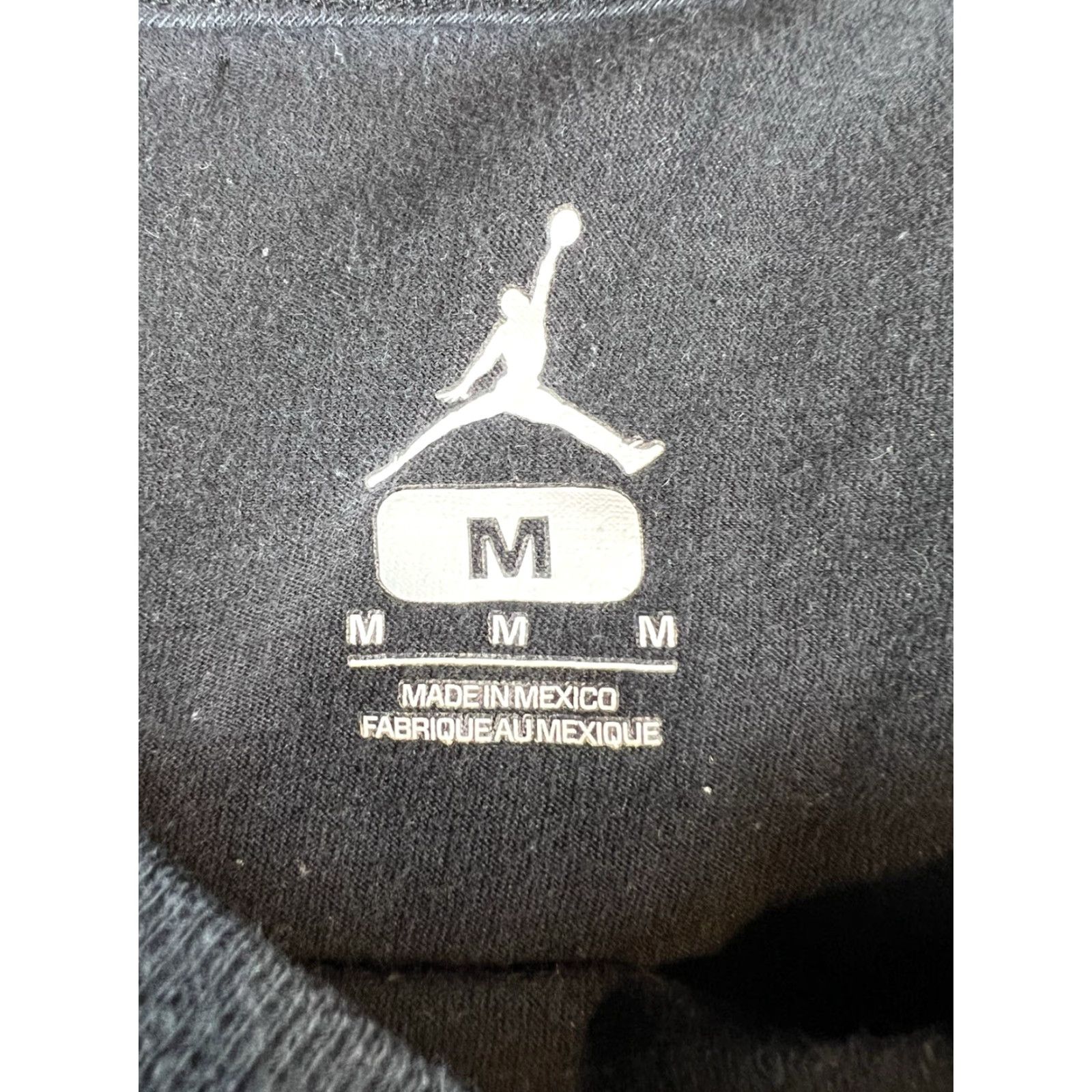 Nike Nike Jordan Iconic Wings Long Sleeve T-Shirt Men’s Medium Black Red Mens Shirt Size US M / EU 48-50 / 2 - 5 Thumbnail