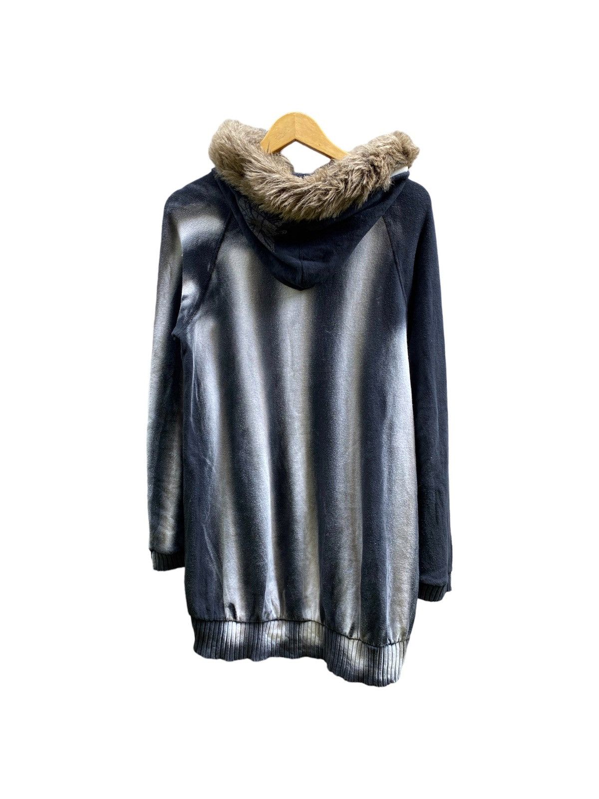 If Six Was Nine × Japanese Brand × Le Grande Bleu (L.G.B.) Algonquins Fur Hoodie ifsixwasnine lgb style Size US M / EU 48-50 / 2 - 2 Thumbnail