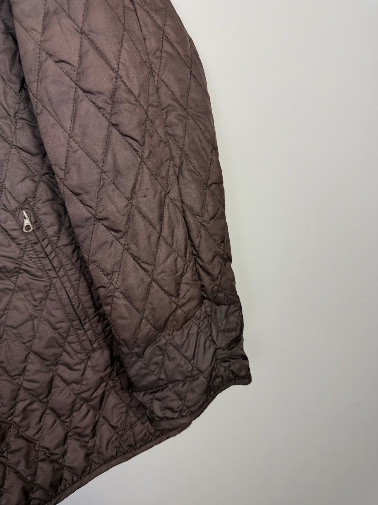 Moncler Moncler Brown Quilted Down Jacket Size L / US 10 / IT 46 - 8 Thumbnail