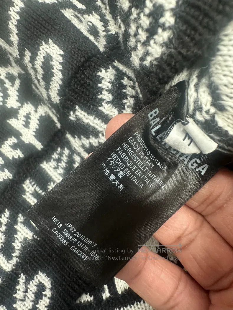 Balenciaga Balenciaga Barrage Sweater Size US M / EU 48-50 / 2 - 3 Thumbnail