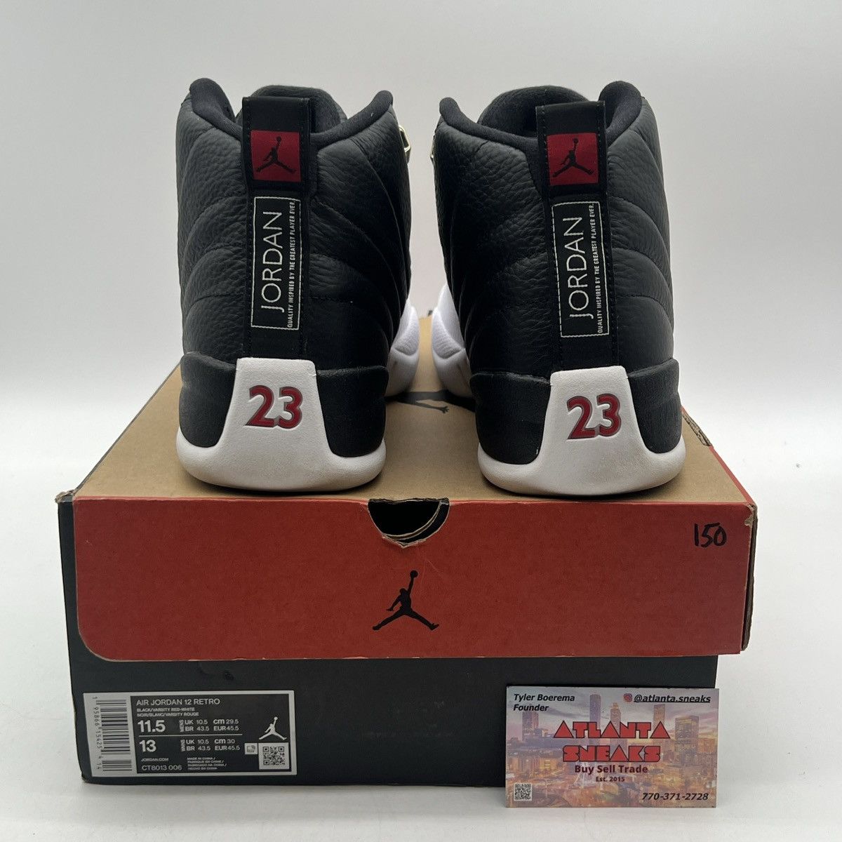 Jordan Brand Air Jordan 12 playoff Size US 11.5 / EU 44-45 - 3 Thumbnail