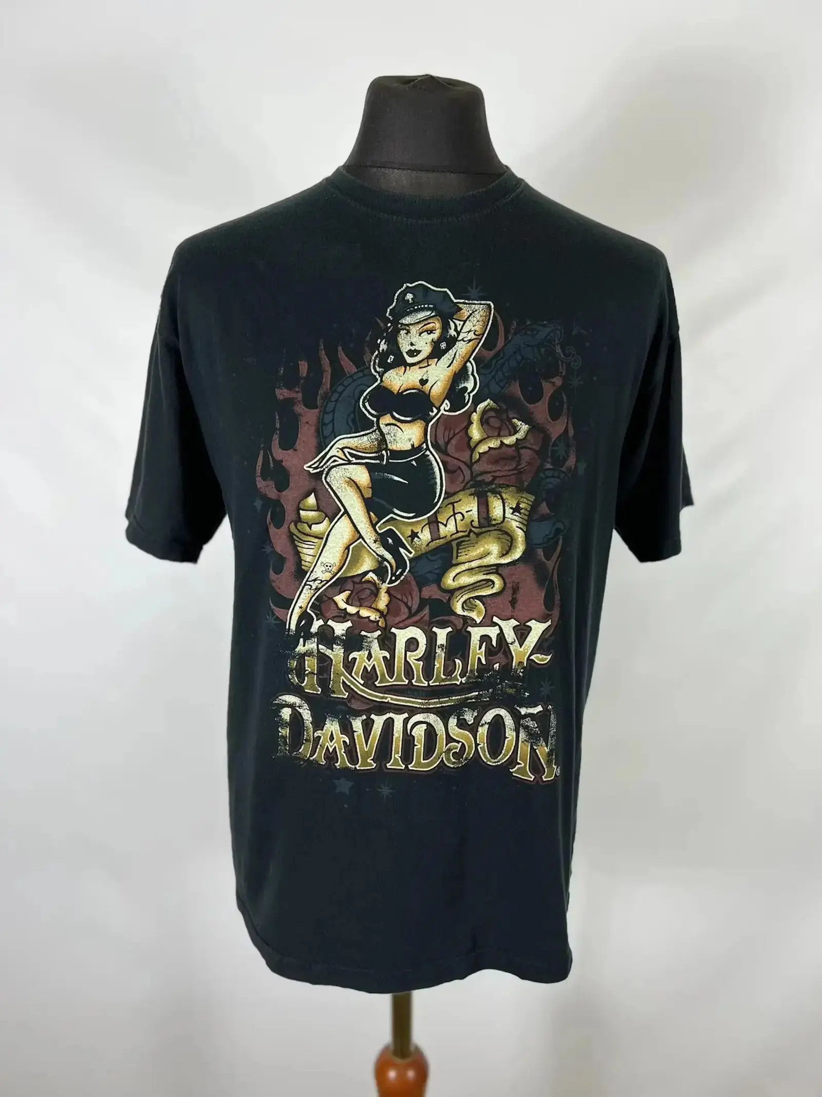 Band Tees × Harley Davidson × Vintage Harley Davidson merchandise t-shirt Size US M / EU 48-50 / 2 - 1 Thumbnail
