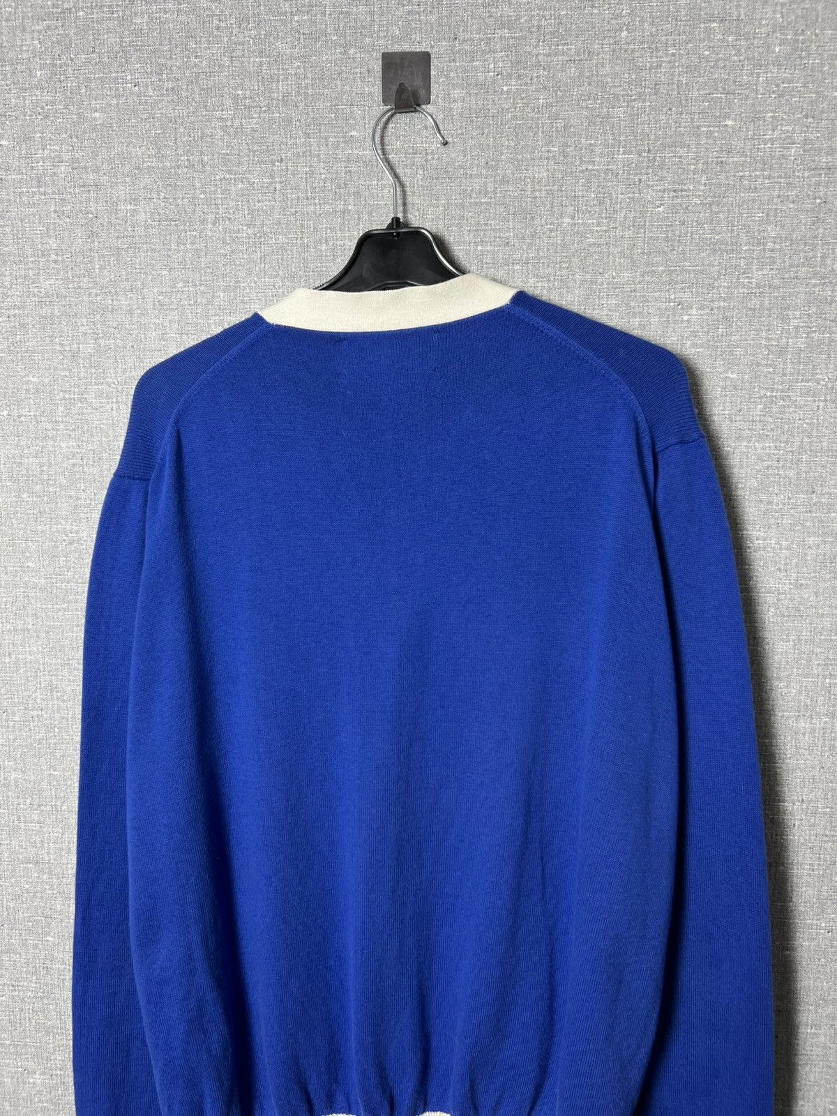 Maison Kitsune Maison Kitsune Button Cardigan Sweater Embroidered Fox Logo Size US L / EU 52-54 / 3 - 11 Thumbnail