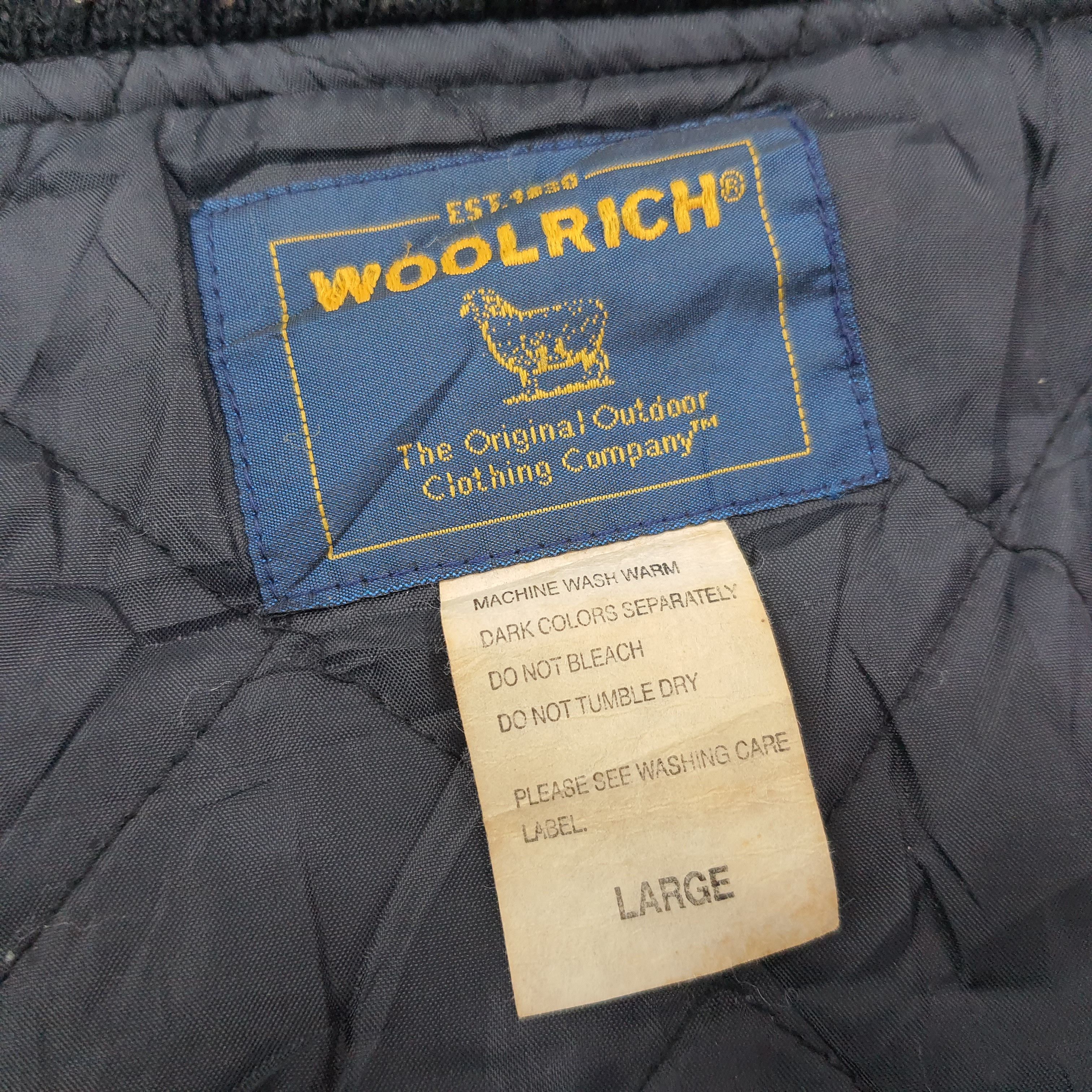Woolrich Woolen Mills Vintage Woolrich Woolen Mills Custom Logo Jacket C224N1 Size US L / EU 52-54 / 3 - 6 Thumbnail