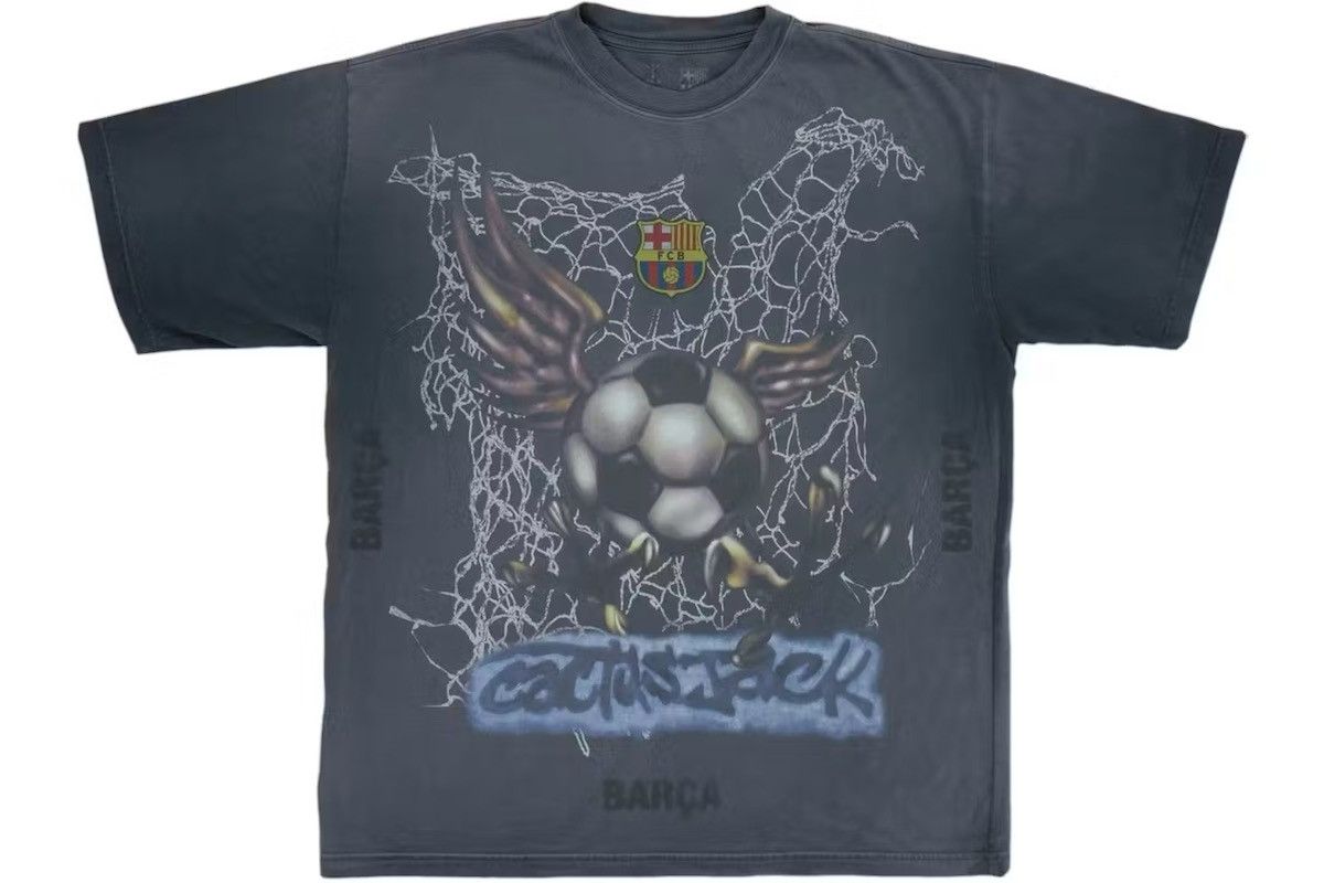 Nike × Travis Scott Barcelona x cactus jack shirt | Grailed