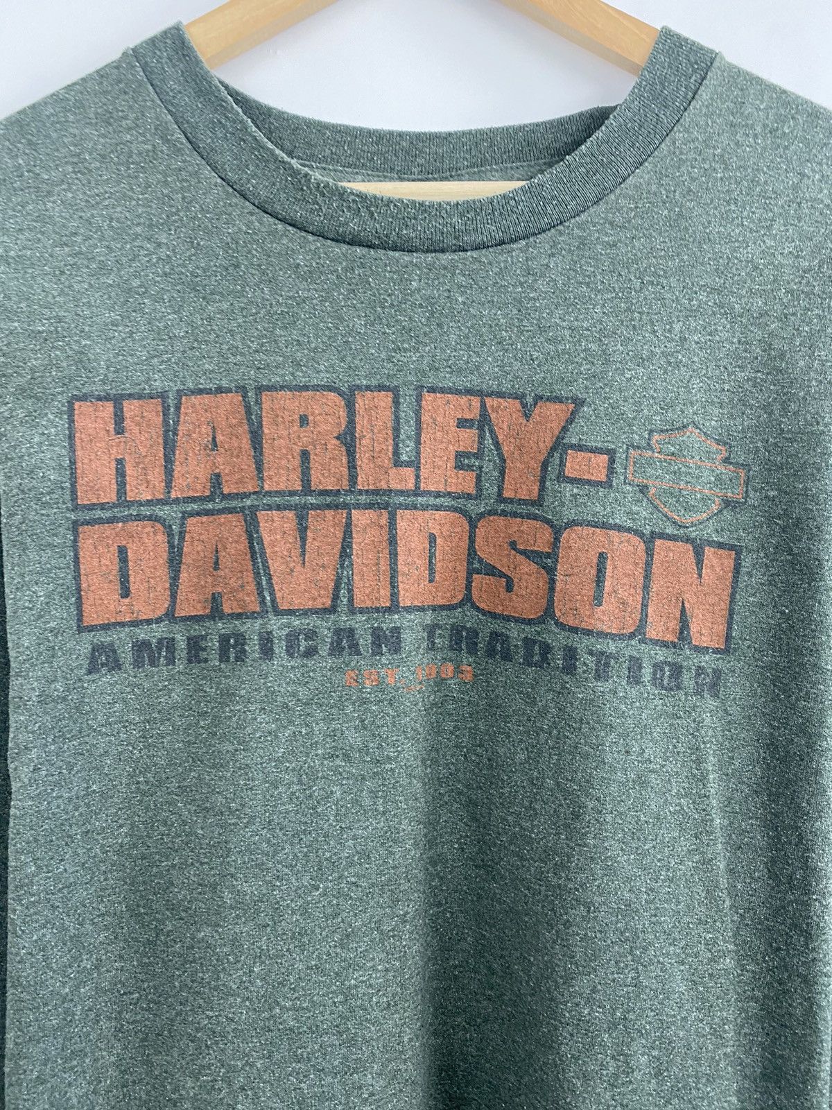 Harley Davidson 🇺🇸 Vintage 2003 Harley Davidson Florida Choppers long Sle Size US XL / EU 56 / 4 - 8 Thumbnail