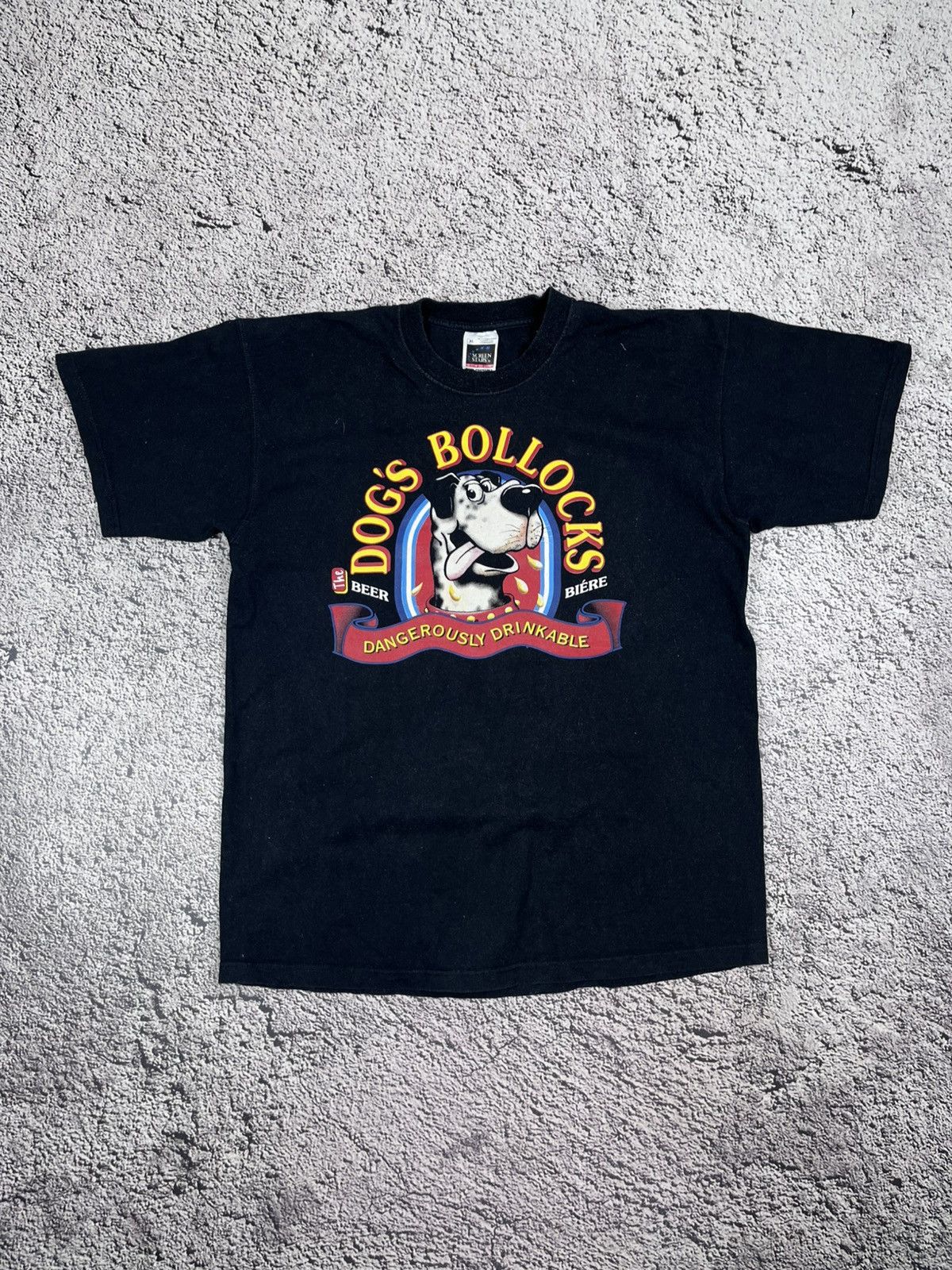 Vintage Vintage Humor Dog Star Screen Beer Logo T Shirt Size XL Size US XL / EU 56 / 4 - 2 Thumbnail