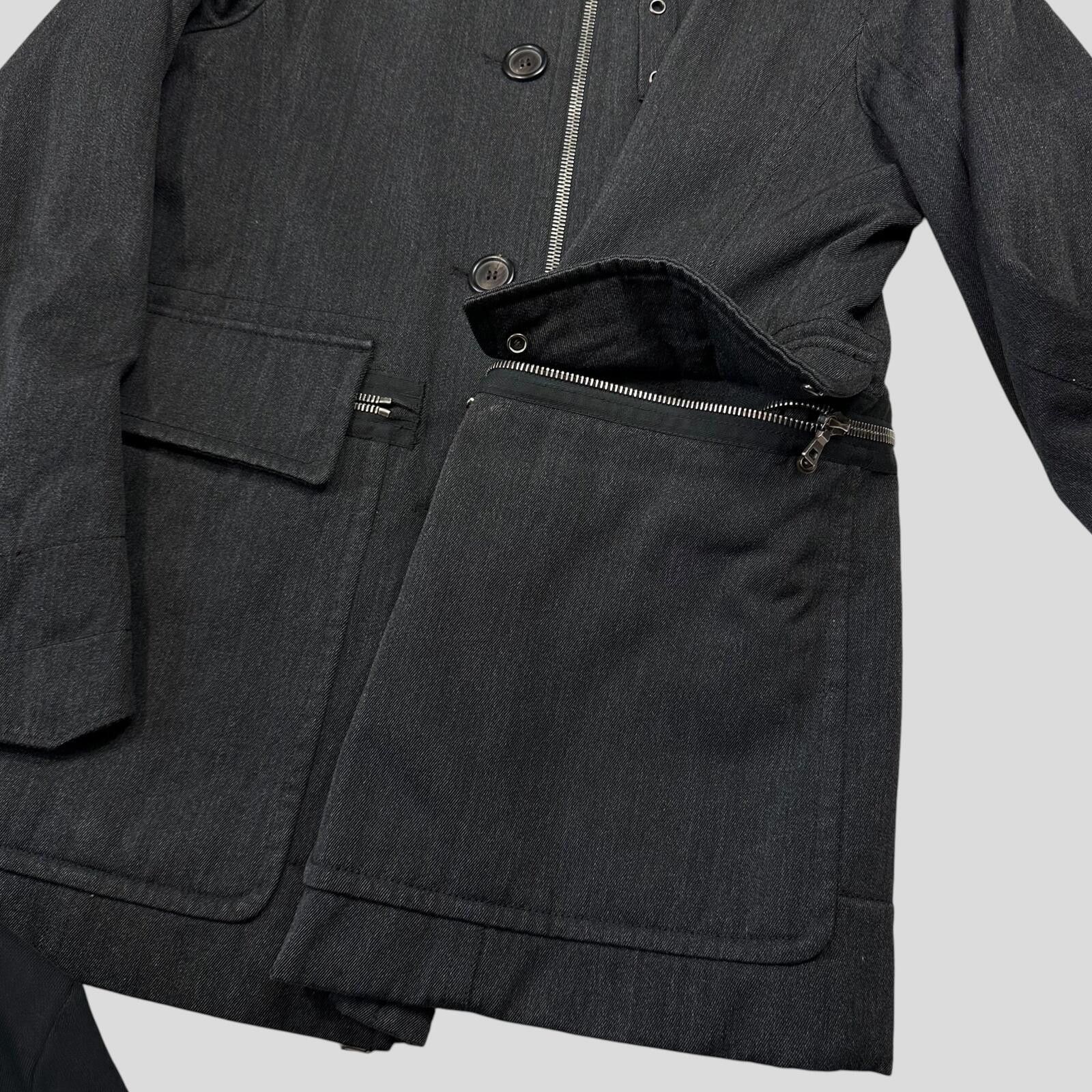 Prada Prada Sport 00’s Technical Wool Sherpa Collar Overcoat - L Size US L / EU 52-54 / 3 - 8 Thumbnail