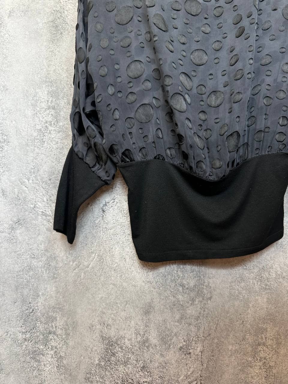 Issey Miyake Issey Miyake Sheer Polka Dot Blouse Vintage Black Japan Size M / US 6-8 / IT 42-44 - 7 Thumbnail
