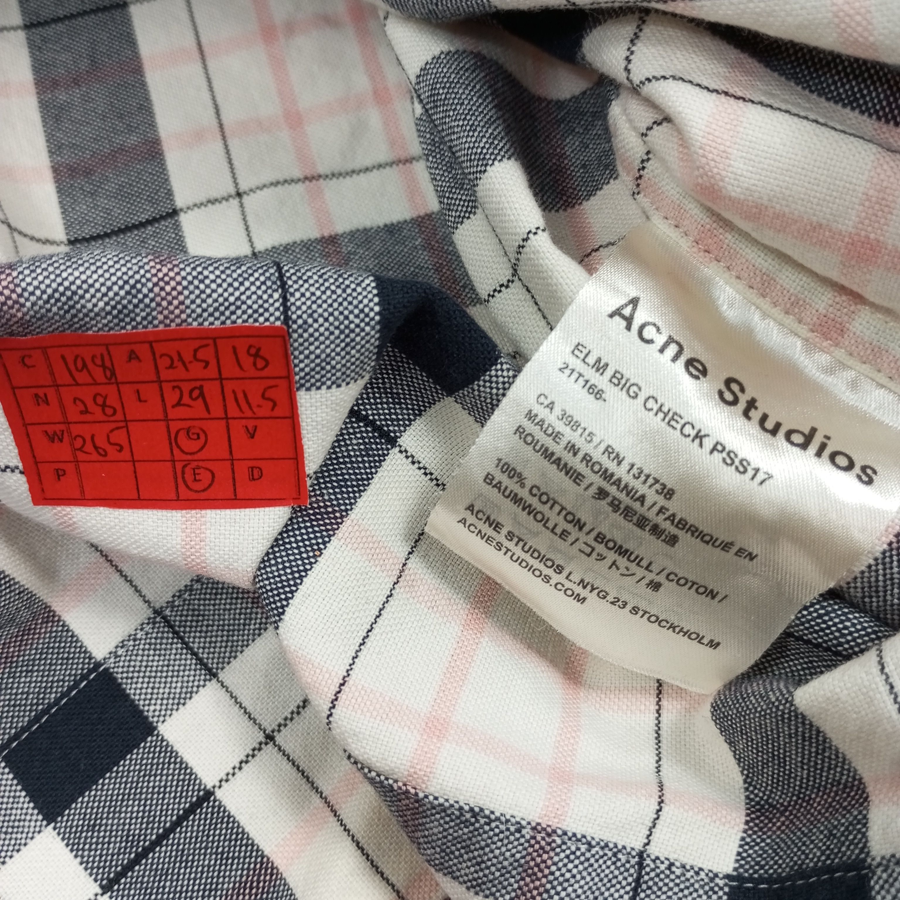 Acne Studios × Vintage Acne Studios Fashion Brand Casual Style Shirt Size US M / EU 48-50 / 2 - 7 Thumbnail