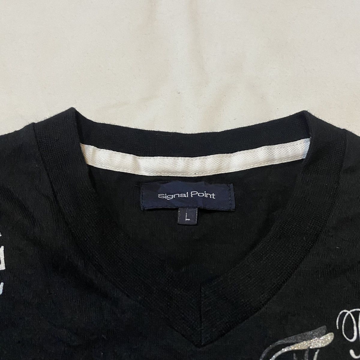 If Six Was Nine × Japanese Brand × Le Grande Bleu (L.G.B.) Japanese Poem Gracious Breeze Tees IFSIXWASNINE STYLE Size US L / EU 52-54 / 3 - 3 Thumbnail