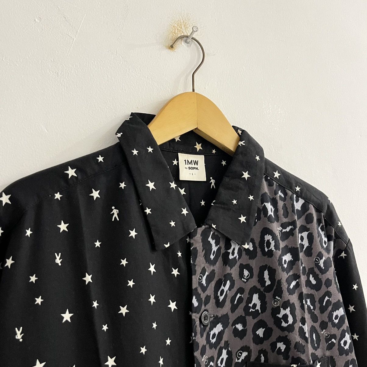 Japanese Brand GU By Soph Leopard pattern Button Up Shirt Size US L / EU 52-54 / 3 - 3 Thumbnail