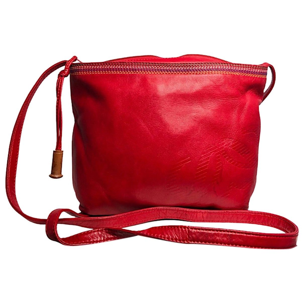 Loewe Flamenco Red Leather Handbag Size ONE SIZE - 1 Thumbnail