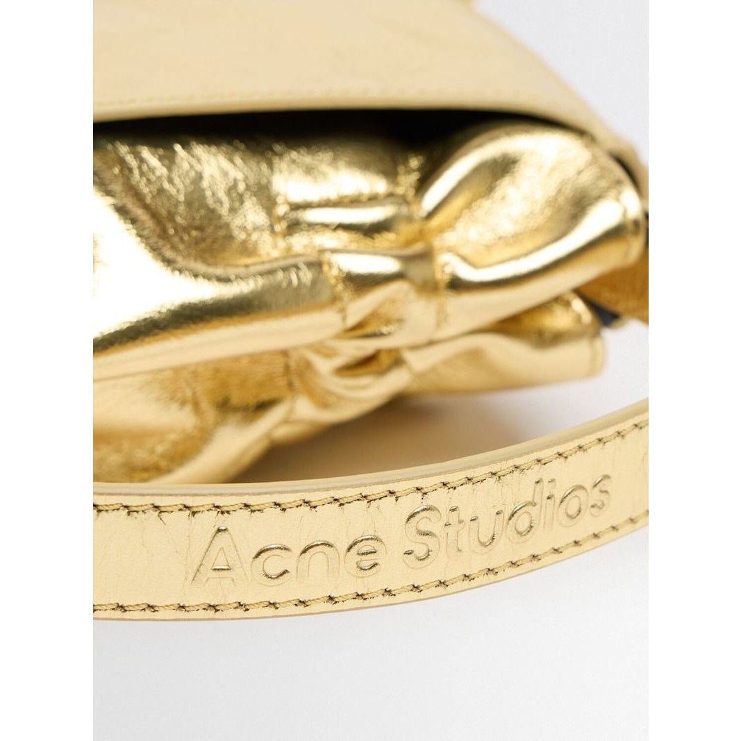 Acne Studios ACNE STUDIOS Multicolor Lux Gold Metallic Micro Crossbody Ba Size ONE SIZE - 3 Thumbnail