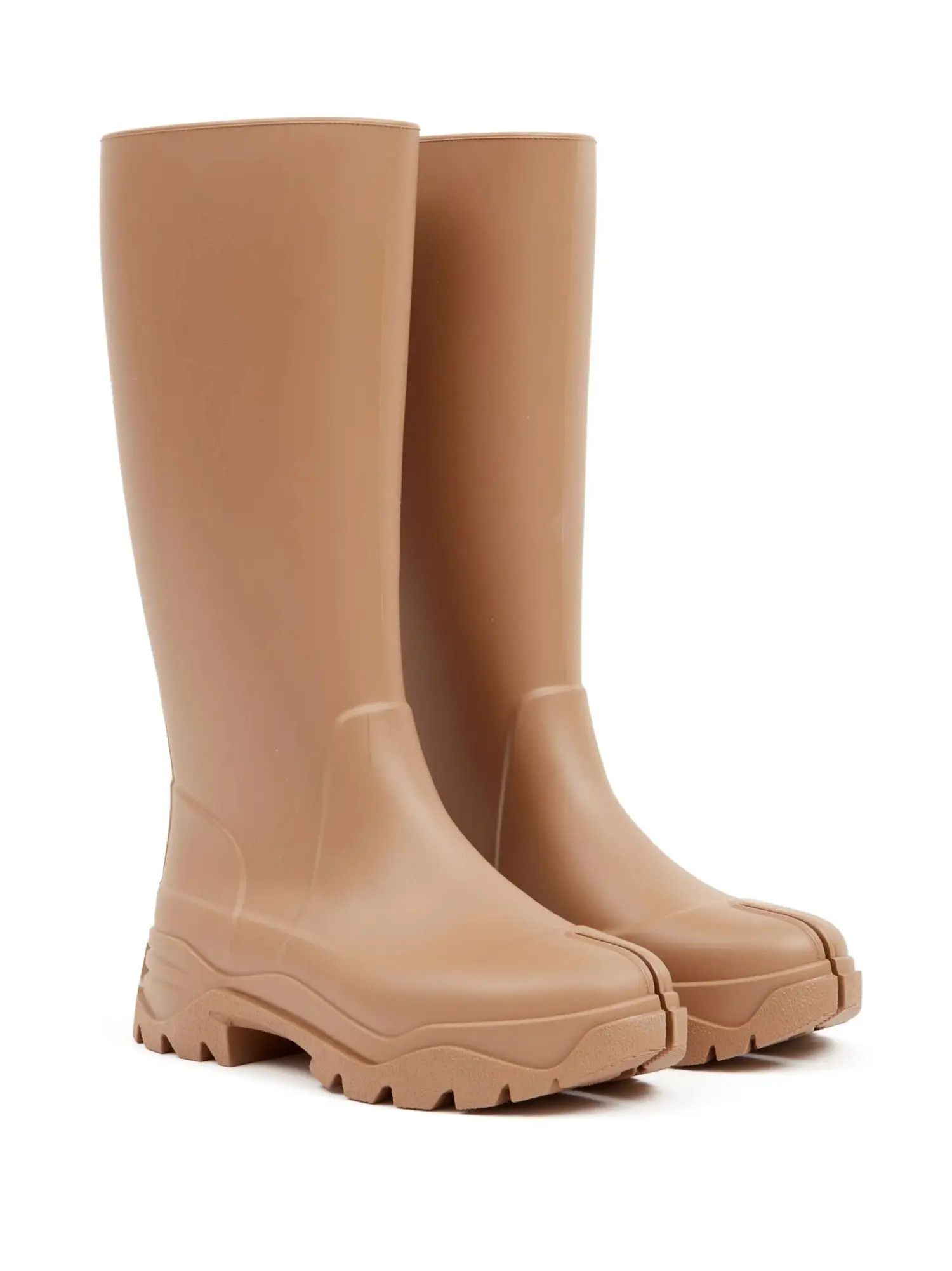 Maison Margiela oc11z1025 Tabi Rain Boots in Otter Size US 9 / EU 42 - 2 Thumbnail