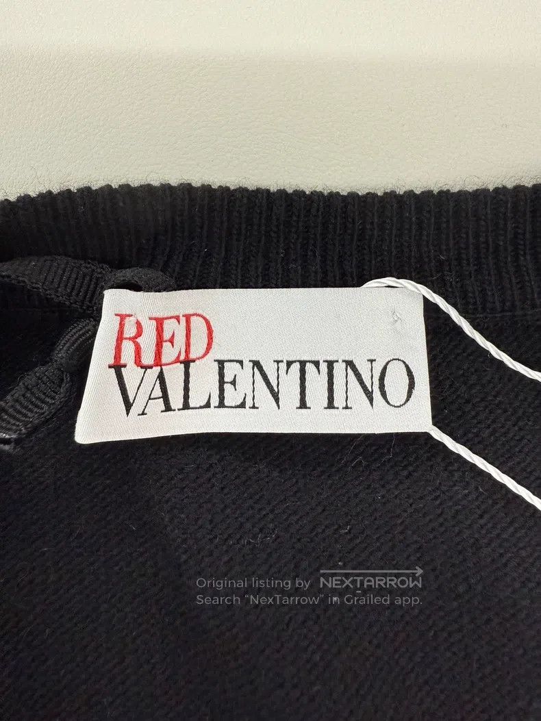 Valentino Valentino Lace patchwork wool cardigan Size M / US 6-8 / IT 42-44 - 3 Thumbnail