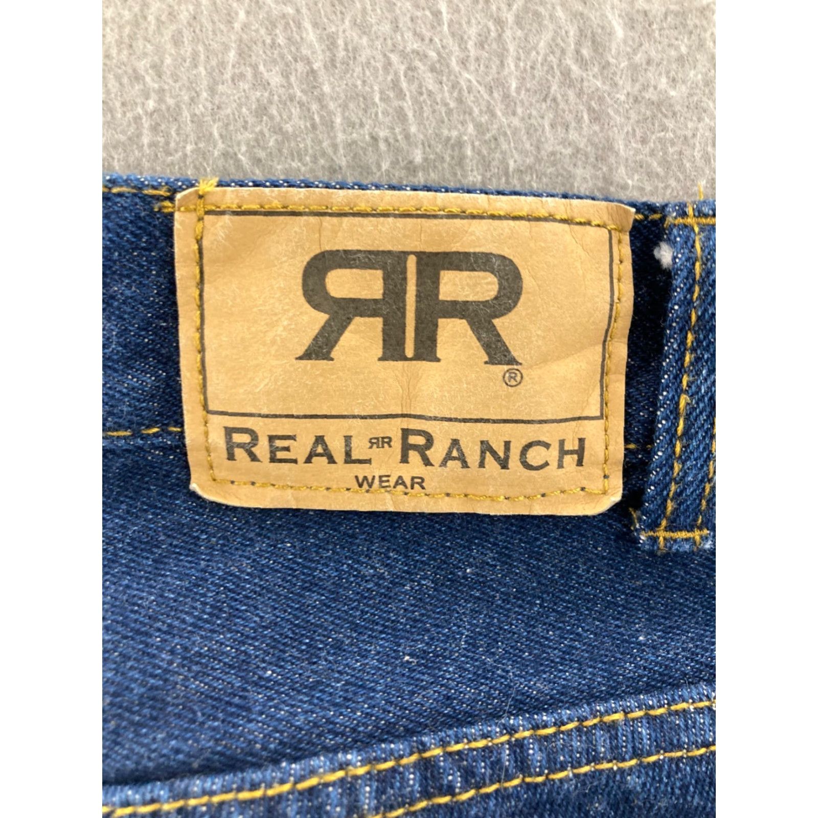 Vintage Real Ranch Jeans Mens 32x32 Blue - Jeans - Men - Regular - 32 - Blue - 5-Pocket Design - Denim - Straight - 90s - Logo - Vintage No Size US 32 / EU 48 - 7 Thumbnail