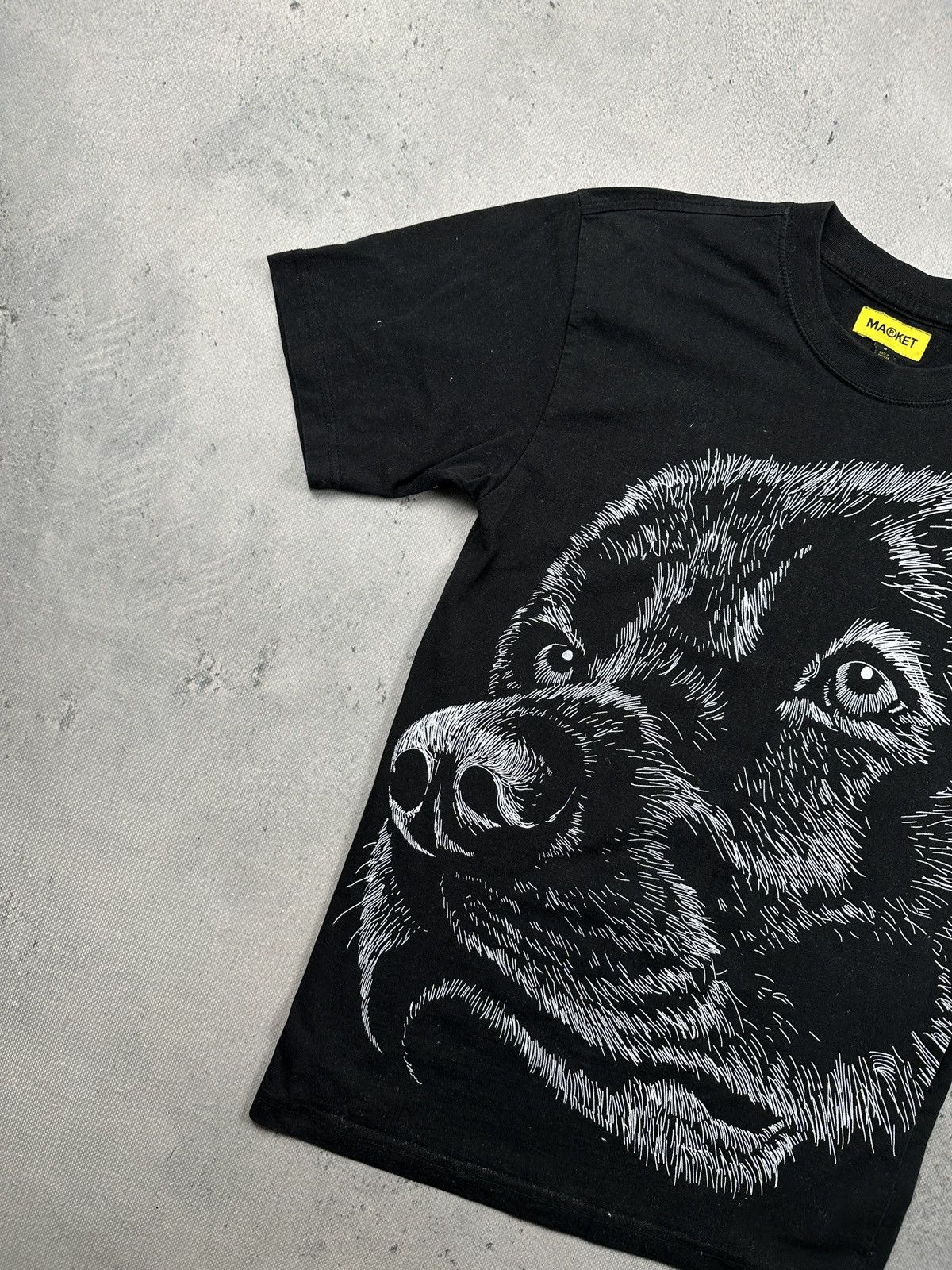 Market Market Good Boy Security Dog Graphic T Shirt Streetwear Y2K Size US S / EU 44-46 / 1 - 7 Thumbnail