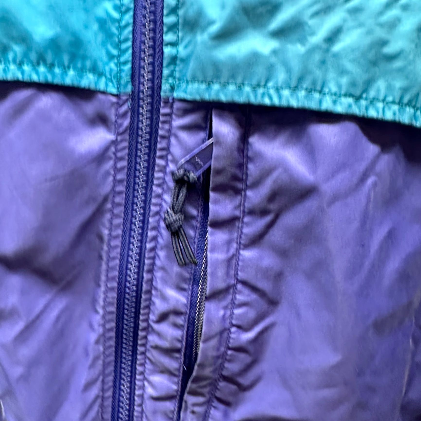 Vintage Columbia Jacket Womens Large Blue Hooded Packable 3-in-1 Zip Casual coat Size L / US 10 / IT 46 - 6 Thumbnail