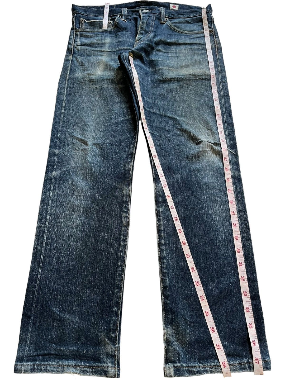 Levi's × Levi's Vintage Clothing Vintage 2006 Levis 511 Japan Selvedge Mudwash Slim Fit Jeans Size US 33 - 14 Thumbnail