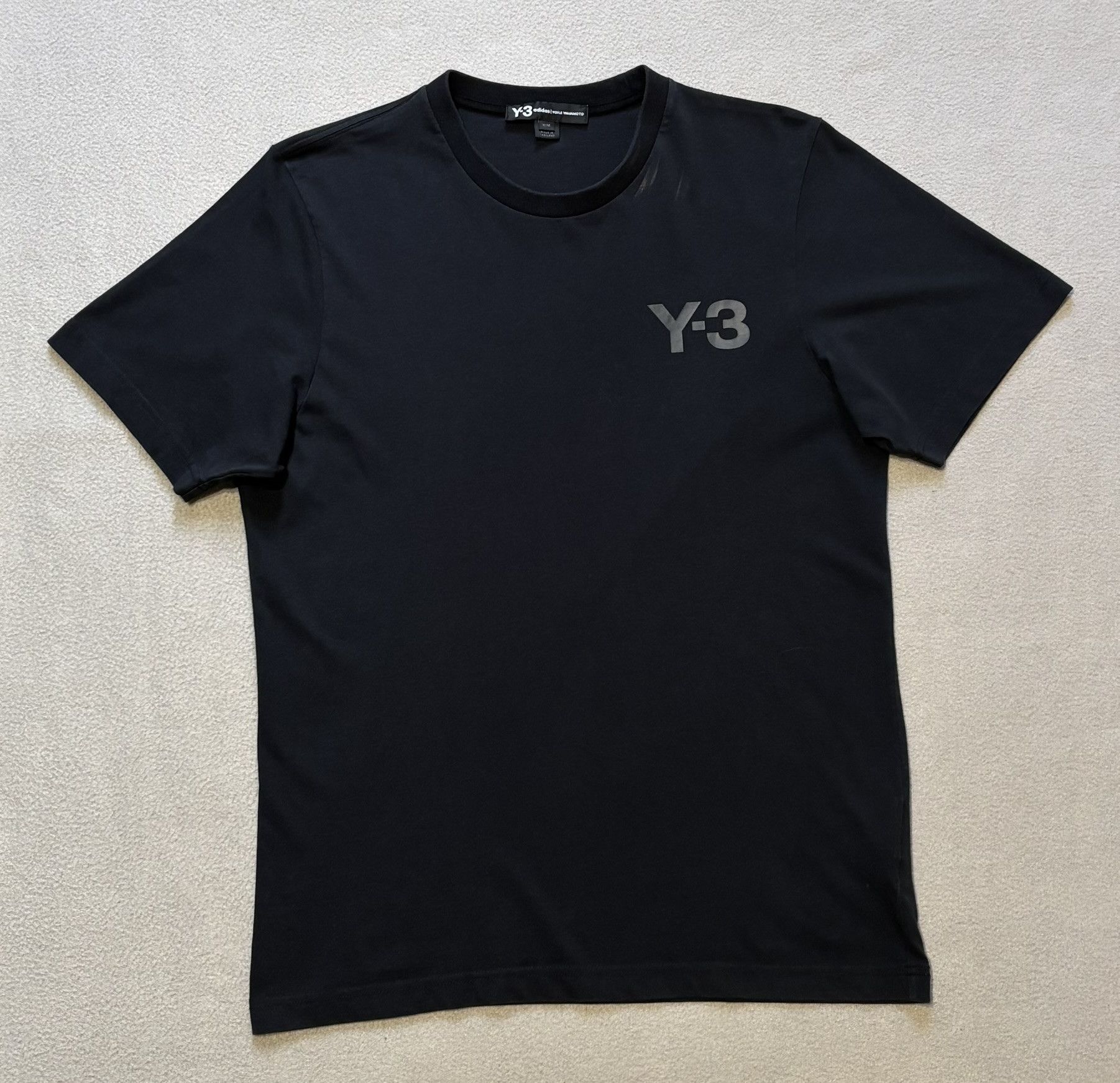 Y-3 Y-3 Classic Adidas Black T-Shirt Medium Size US M / EU 48-50 / 2 - 5 Thumbnail