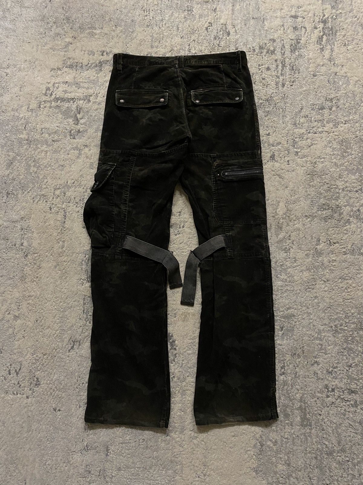 Japanese Brand × Kiminori Morishita Halb - Camo Bondage Cargo Pants Size US 32 / EU 48 - 2 Thumbnail