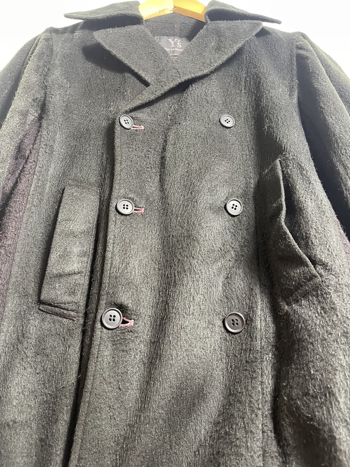 Yohji Yamamoto Y's Yohji Yamamoto fleece coat Size US M / EU 48-50 / 2 - 6 Thumbnail
