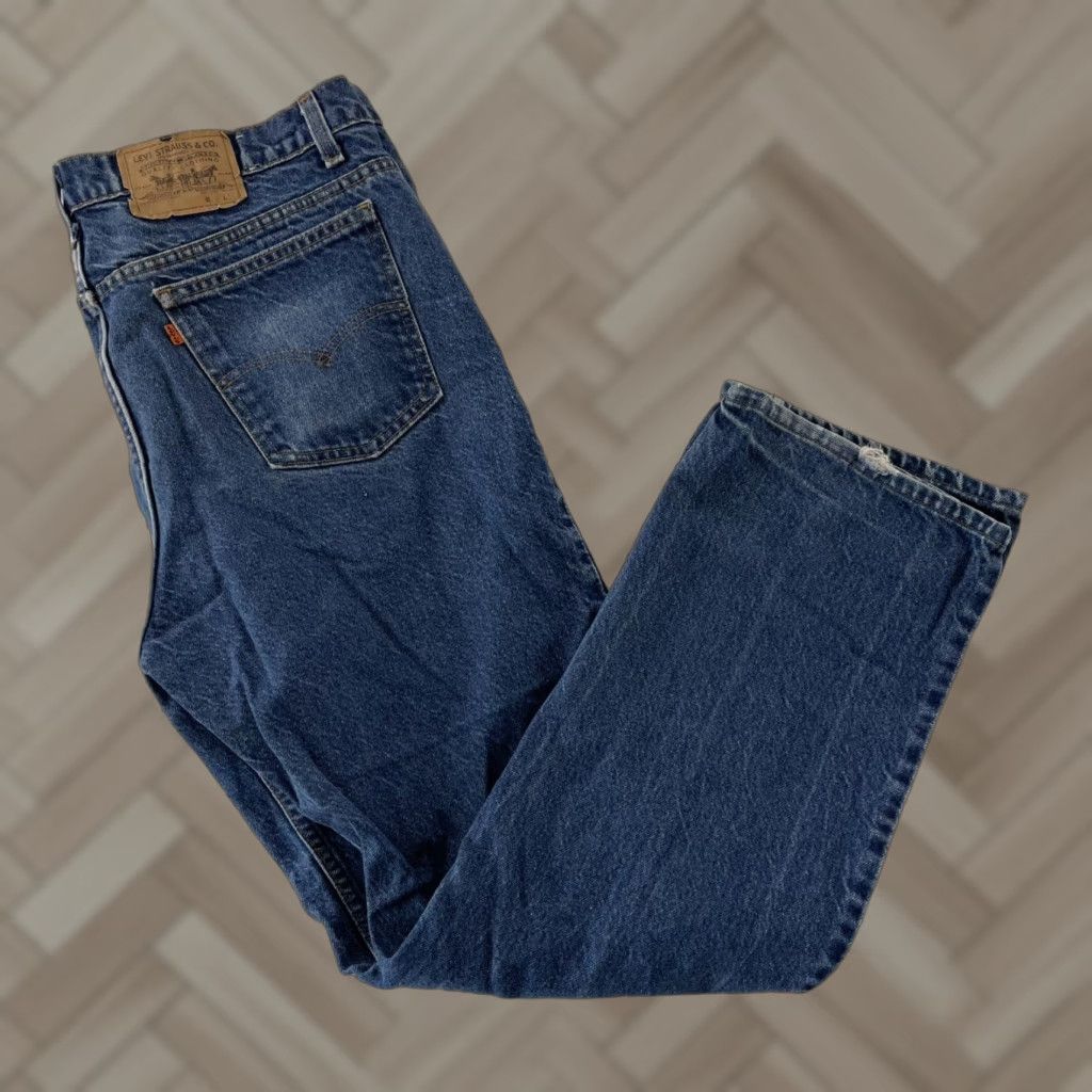 Levi's VINTAGE Levi's 517 Denim Jeans Blue 38 X 30 Men’s 517 Levi's Straight Jeans Mens Blue 38 30 Size US 38 / EU 54 - 1 Thumbnail
