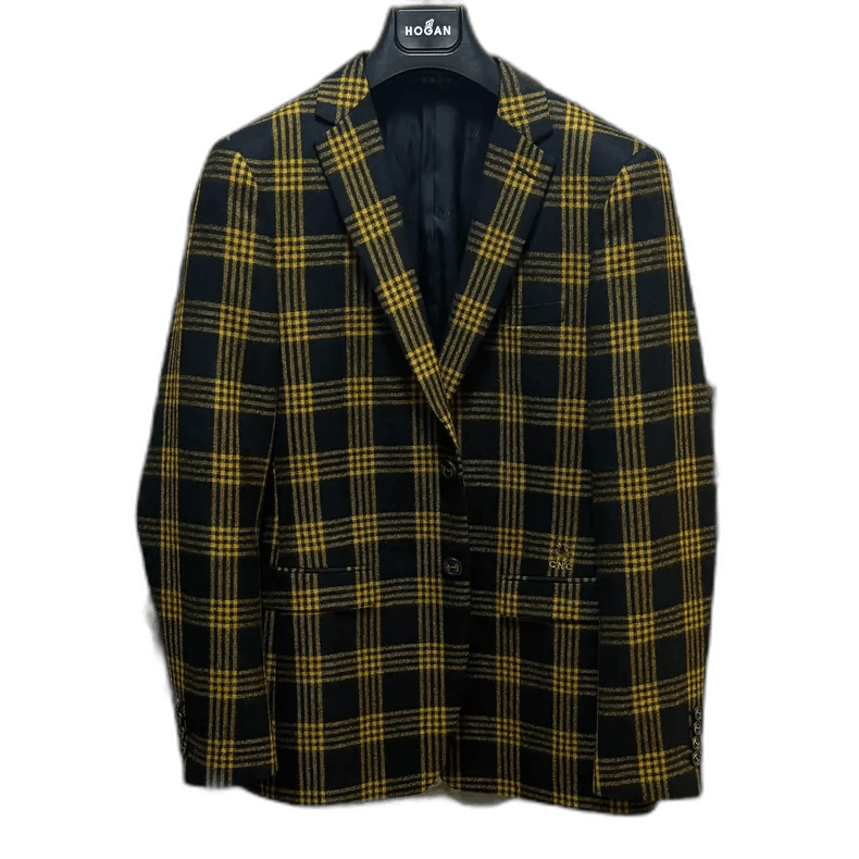 Thom Browne Vintage Plaid Wool Blazer with Embroidery Size US L / EU 52-54 / 3 - 1 Thumbnail