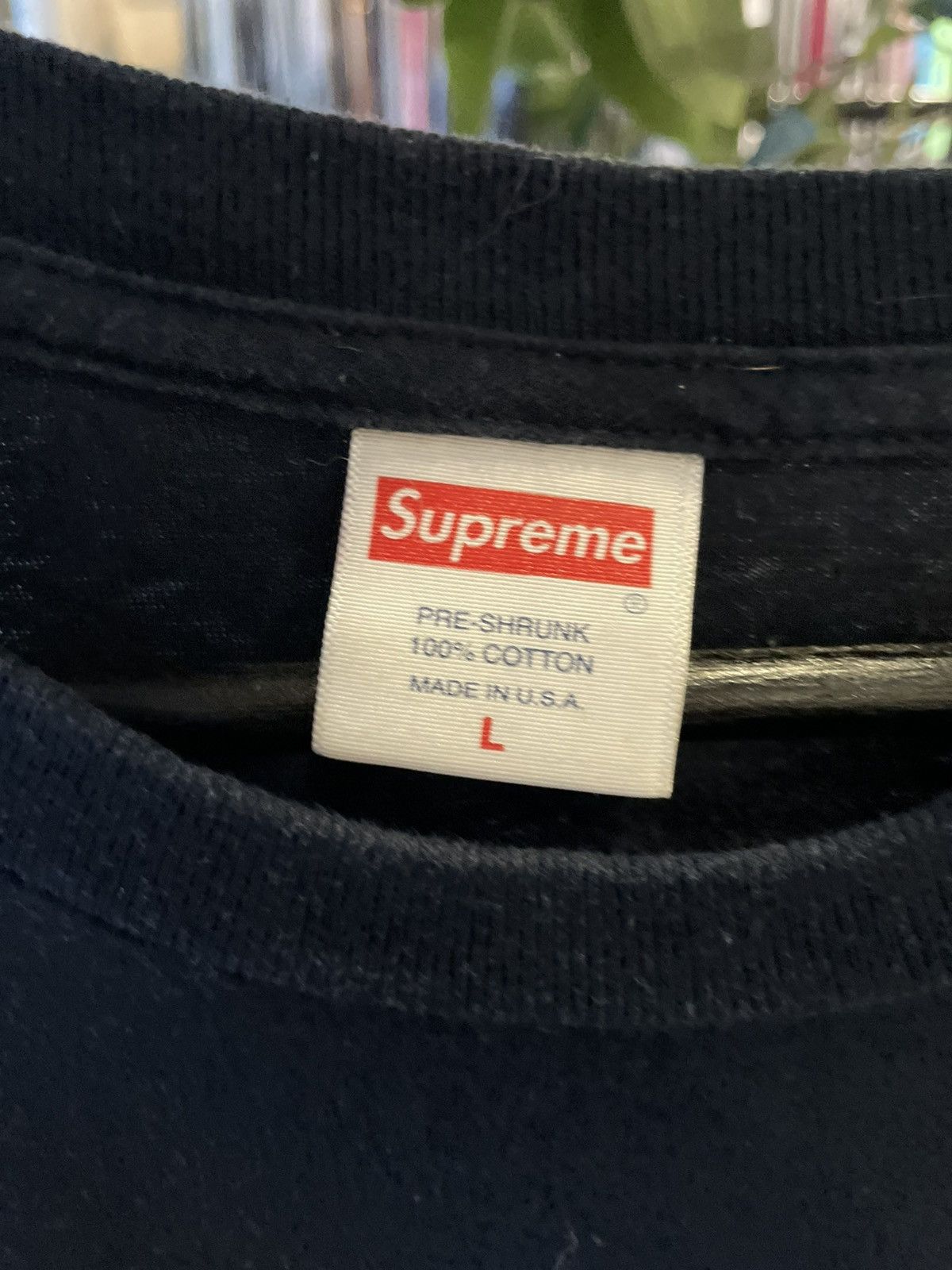 Supreme Supreme Heart T-Shirt 'Black Size US S / EU 44-46 / 1 - 2 Thumbnail