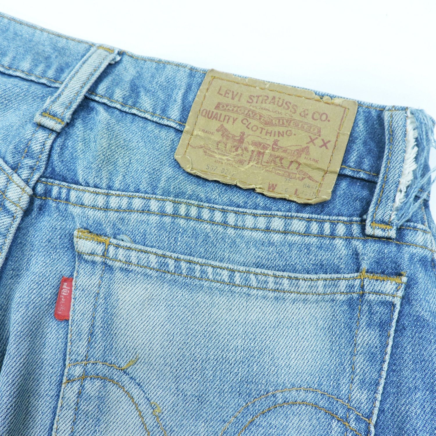 Levi's LEVI’S 507 DENIM LONG PANTS Size US 30 / EU 46 - 16 Thumbnail