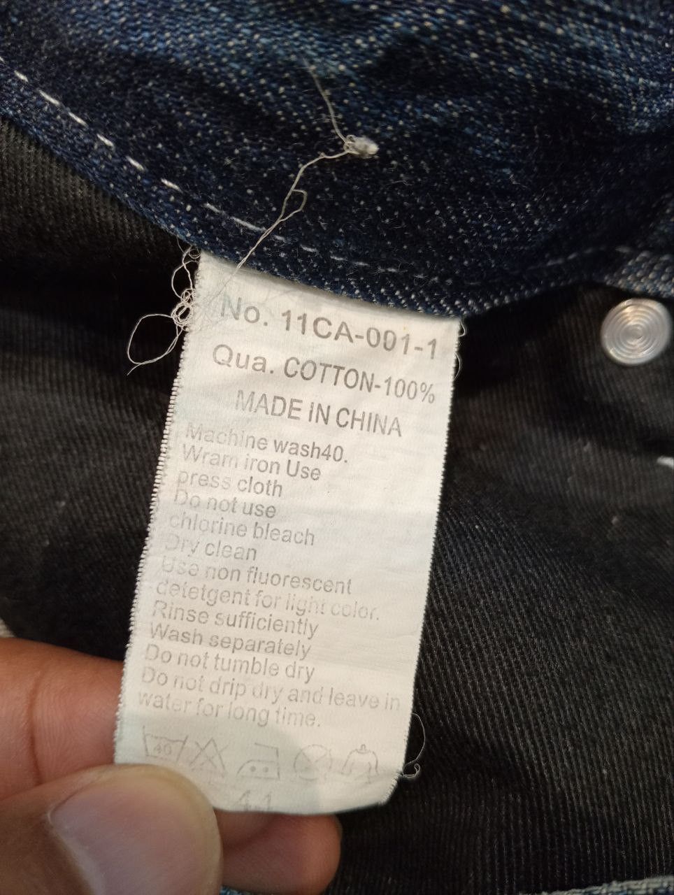 Japanese Brand JAPANESE CAVARIA STUDDED FLARED DISTRESSED JEANS - SIZE 44 Size US 32 / EU 48 - 6 Thumbnail