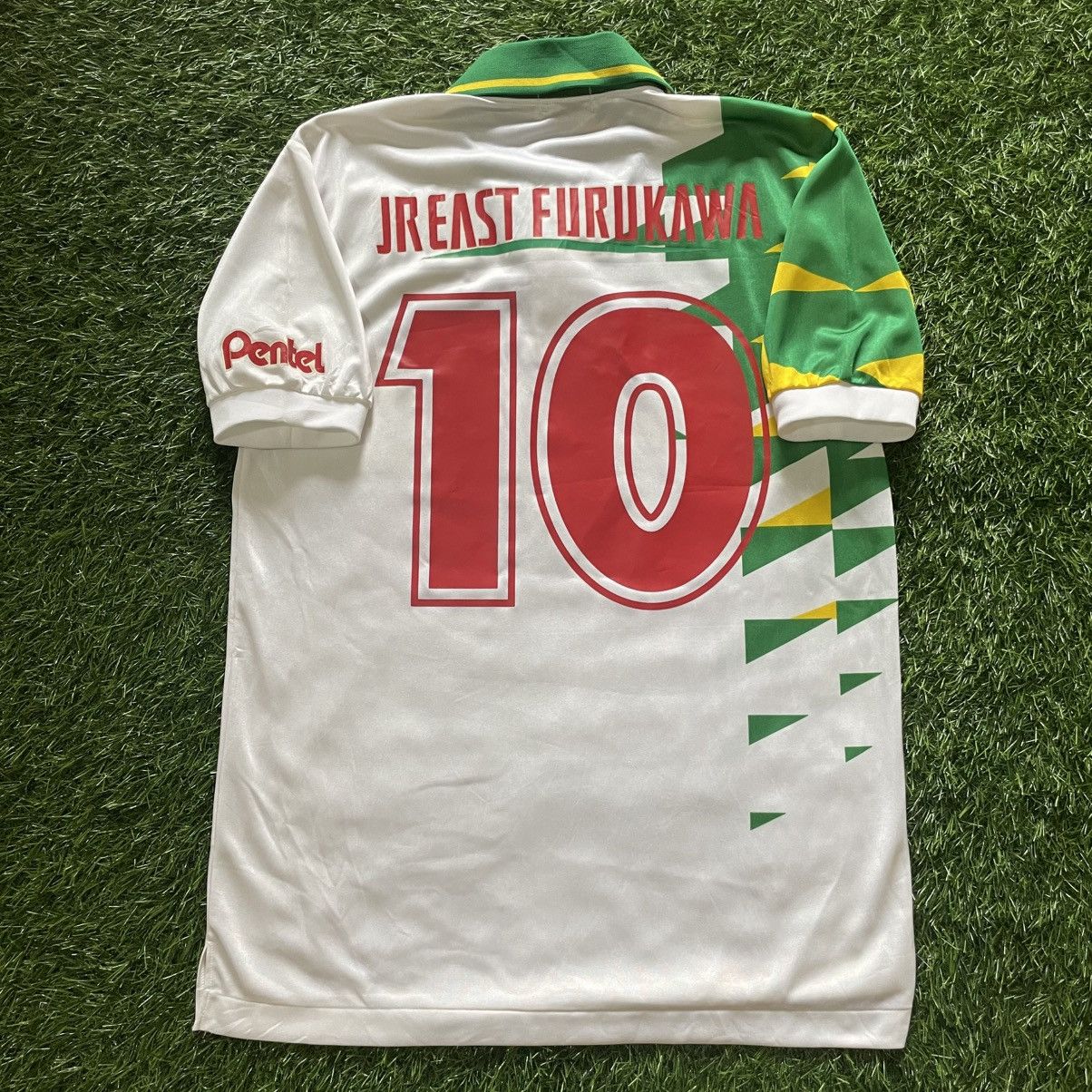 Asics Asics 1993-94 Jef United Away Jersey #109/10 Size US L / EU 52-54 / 3 - 10 Thumbnail
