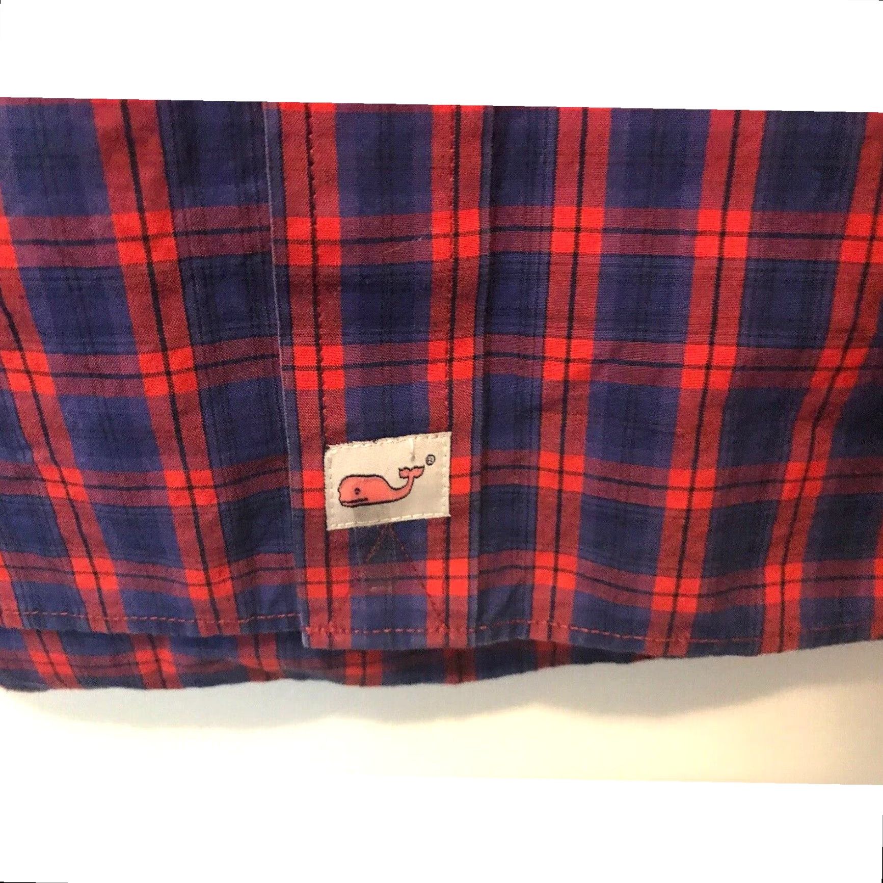 Vineyard Vines Vineyard Vines Slim Fit Murray Button Down Shirt Cotton Plaid M Red Men Shirt Size US M / EU 48-50 / 2 - 7 Thumbnail