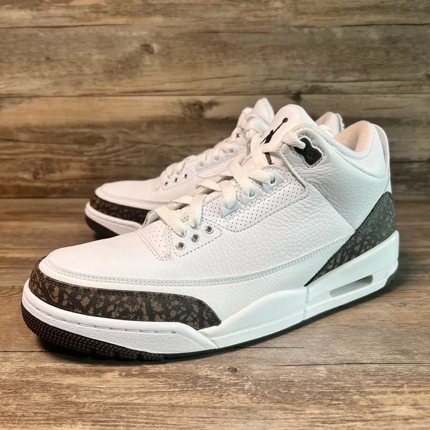 Nike Air Jordan 3 Mocha White Brown 45 Size US 11 / EU 44 - 1 Thumbnail