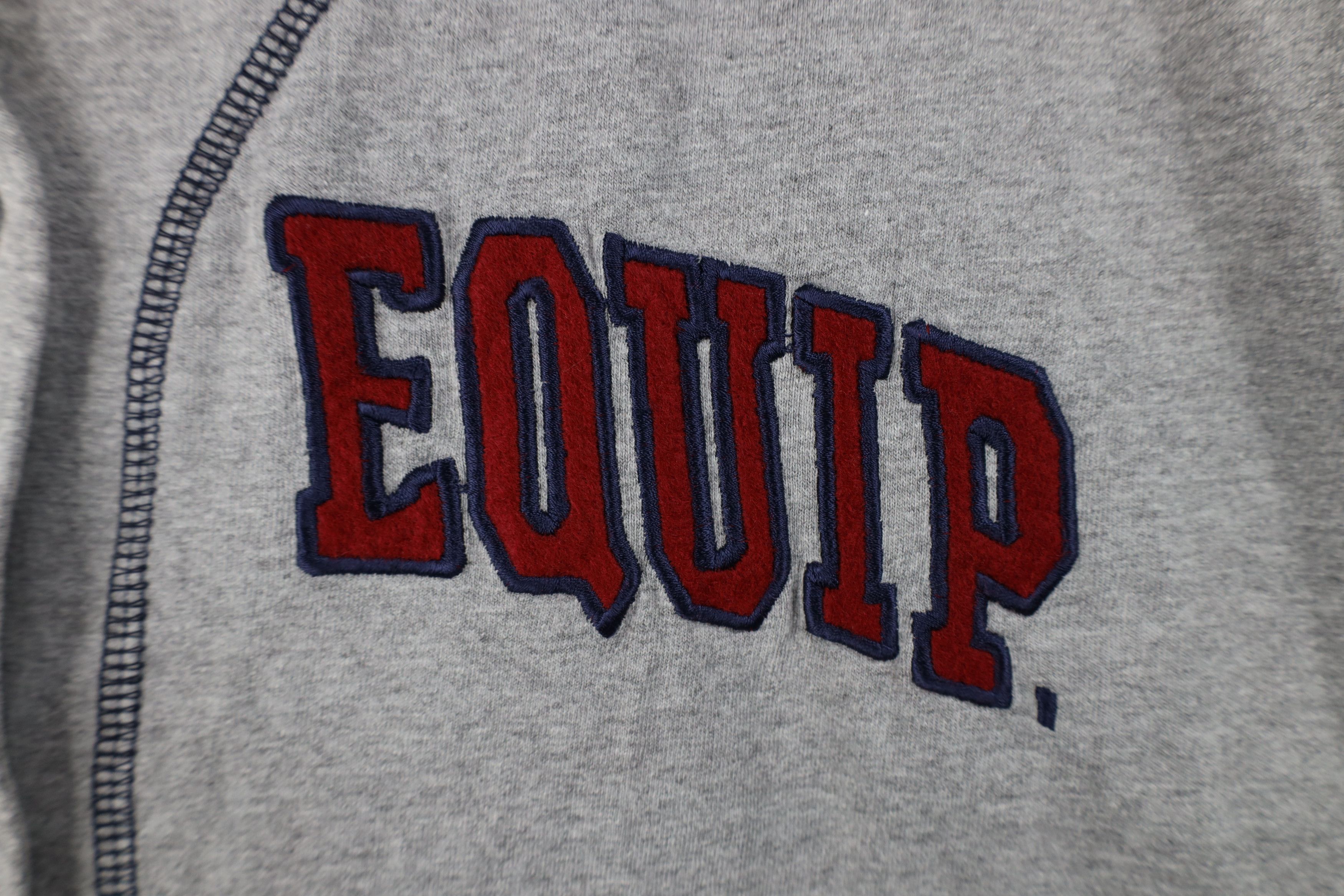 Vintage Vintage 90s Bum Equipment Spell Out Baseball Jersey Gray Size XL / US 12-14 / IT 48-50 - 5 Thumbnail