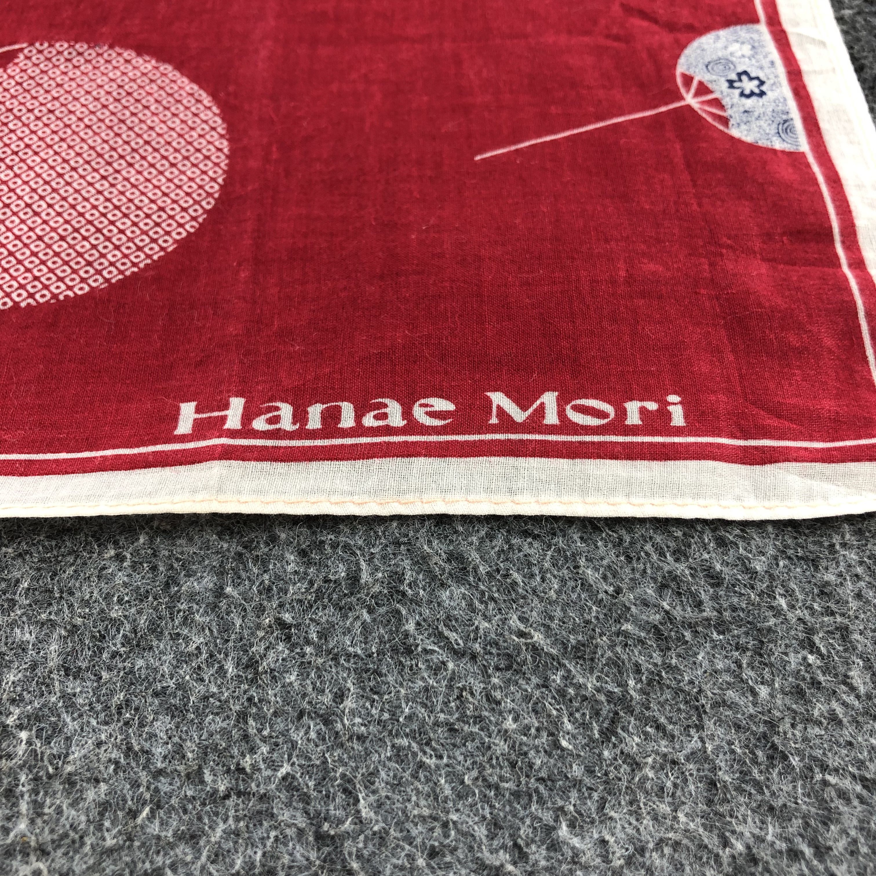 Hanae Mori Hanae Mori Handkerchief Neckerchief Bandana H1412 Size ONE SIZE - 3 Thumbnail