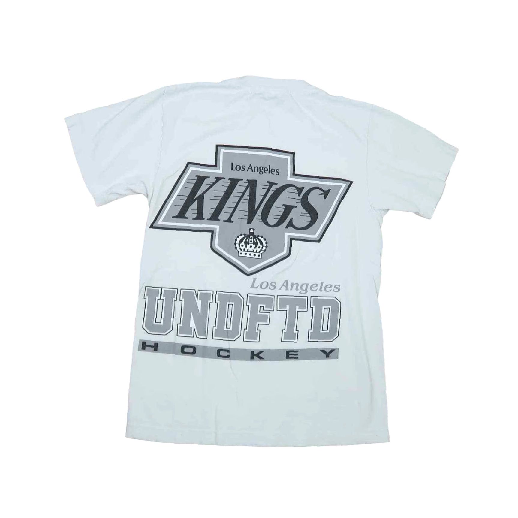 Undefeated VINTAGE Los Angeles Kings NHL light grey graphic t-shirt XS Men Crew Neck Short Sleeve Cotton UNDFTD 90s Sports Size US XS / EU 42 / 0 - 3 Thumbnail