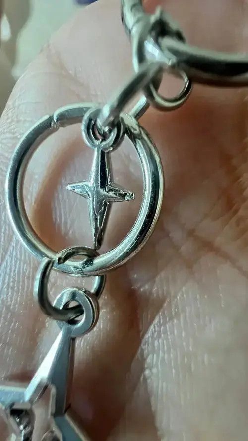 Japanese Brand × Jewelry Punk Star Cross Earrings Size ONE SIZE - 2 Thumbnail
