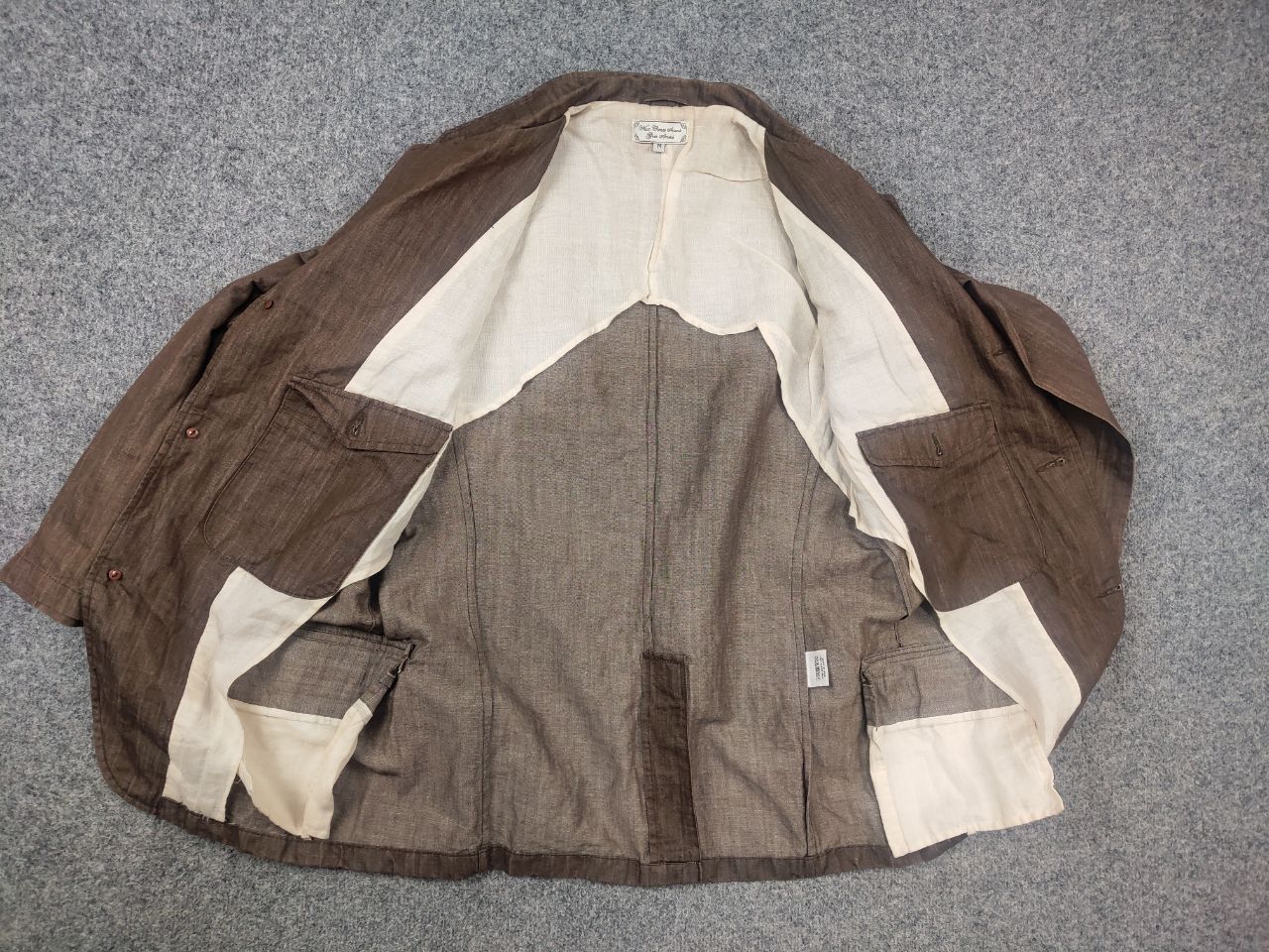 What Goes Around Comes Around What Comes Around goes around Design Linen Blazer Jacket Size US M / EU 48-50 / 2 - 12 Thumbnail