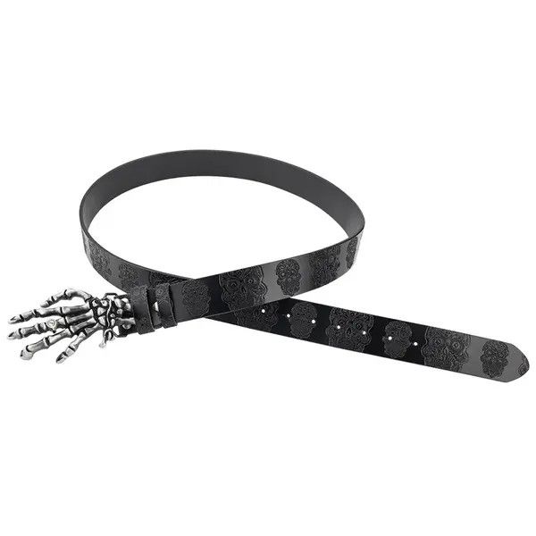 VIBE #23 Skull Leather Embossed Size ONE SIZE - 8 Thumbnail