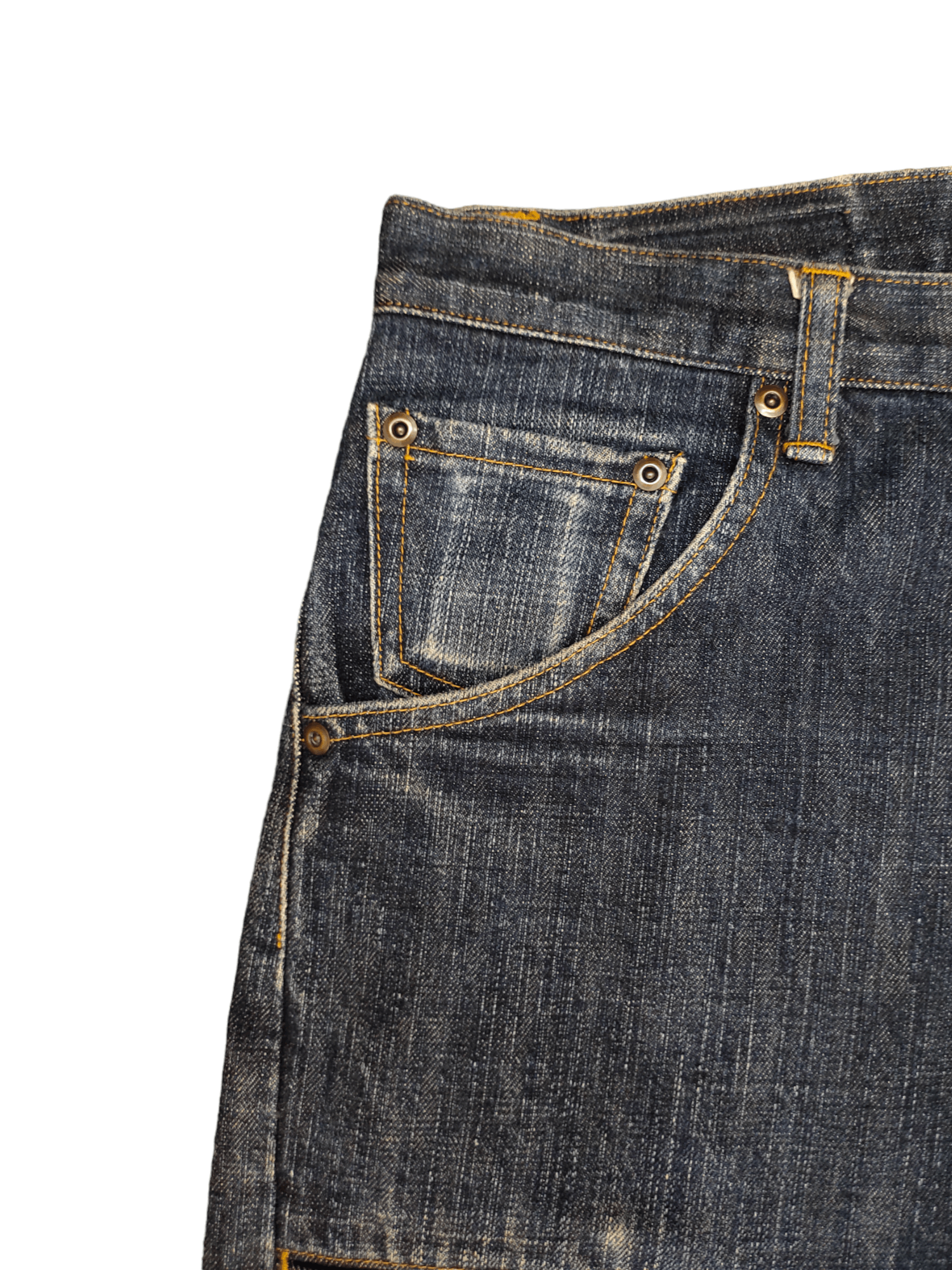 Comme des Garcons × Undercover Wide Leg Jeans Moana Japan Denim Wide Loose Leg Y2k Goa Size US 32 / EU 48 - 4 Thumbnail