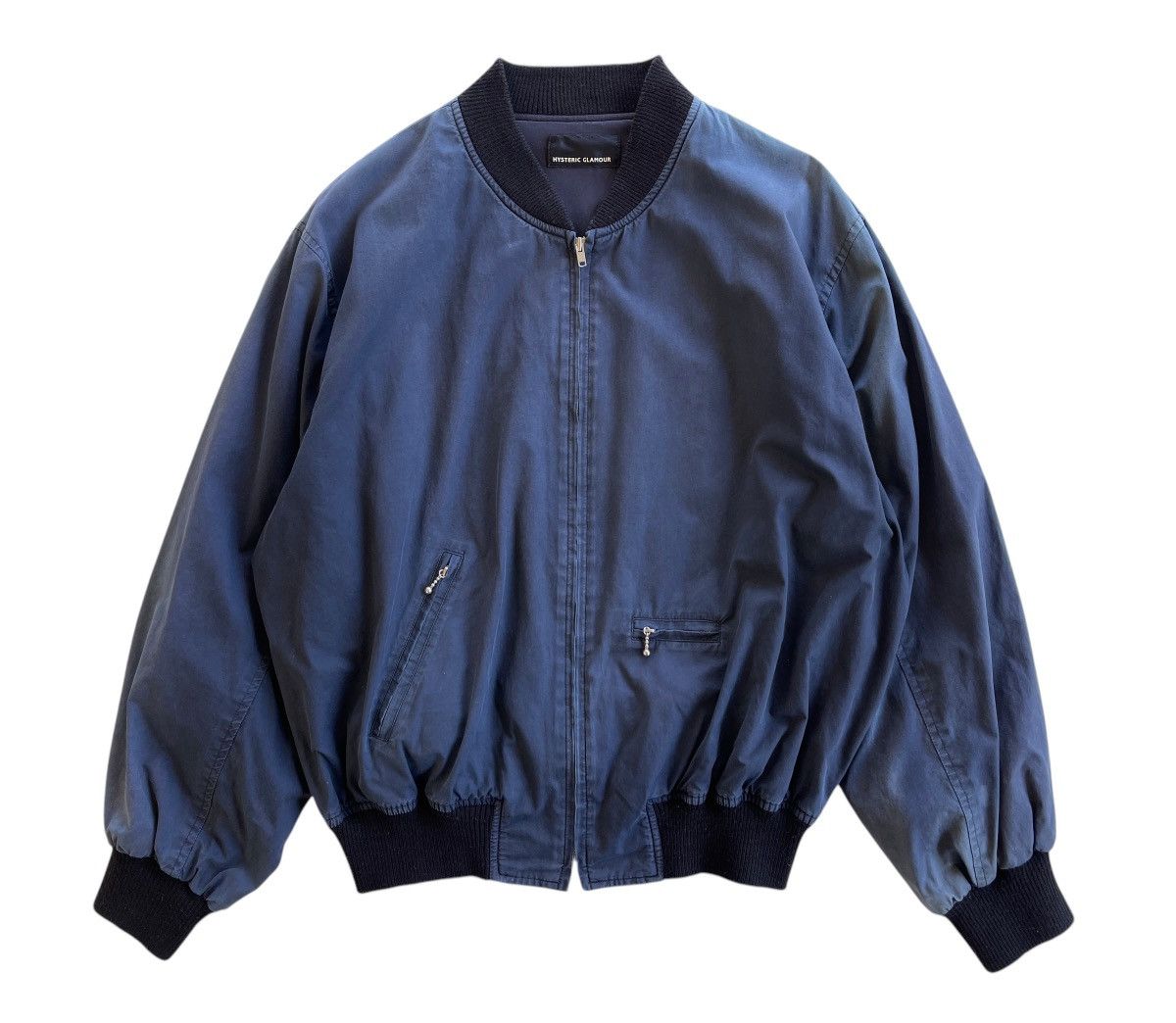 Hysteric Glamour Hysteric Glamour X Saru Records Bomber Jacket (Faded) Size US L / EU 52-54 / 3 - 3 Thumbnail