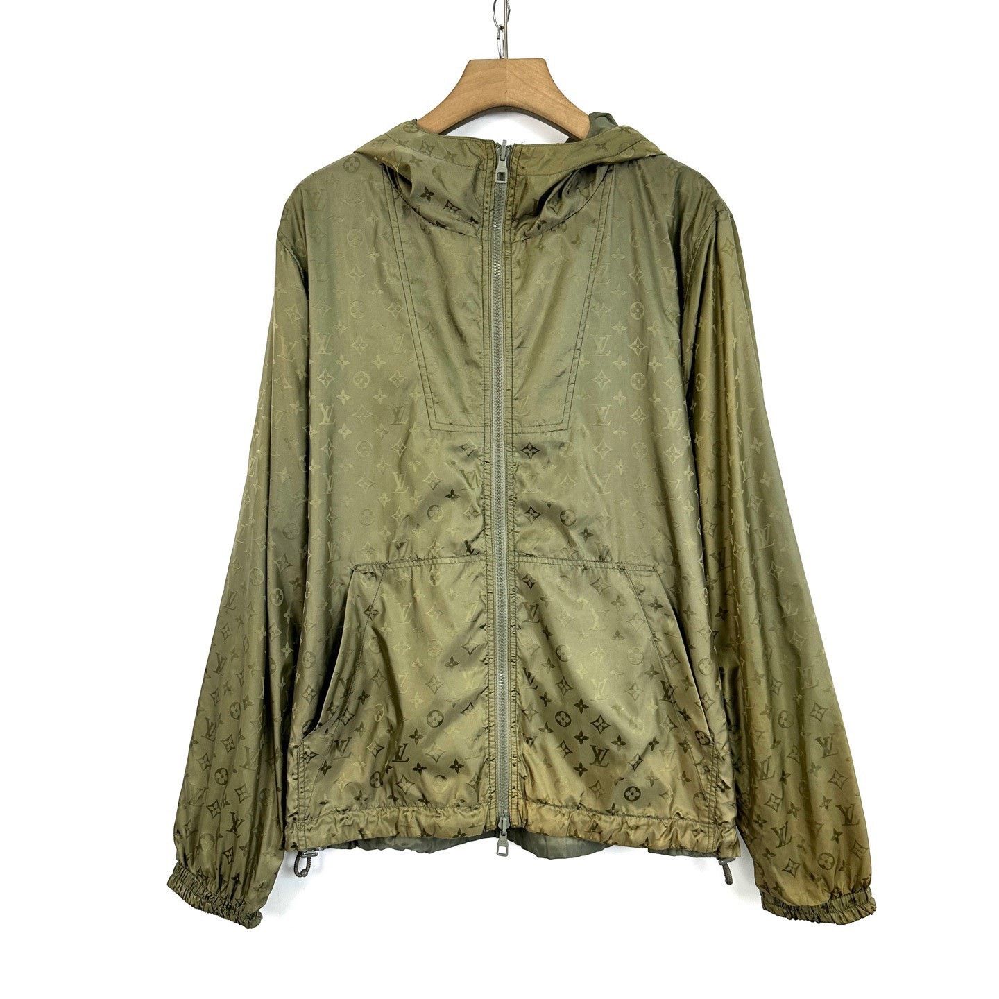 Louis Vuitton Louis Vuitton Green Monogram Reversible Jacket Size US M / EU 48-50 / 2 - 1 Thumbnail