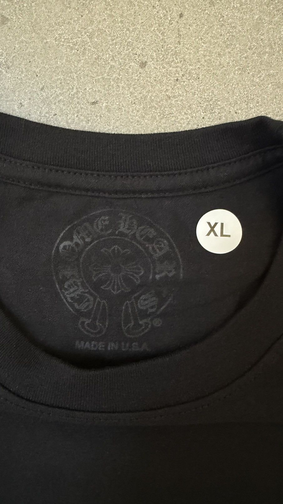 Chrome Hearts Chrome Hearts Neon Yellow Horseshoe Pocket T-Shir Size US XL / EU 56 / 4 - 4 Thumbnail