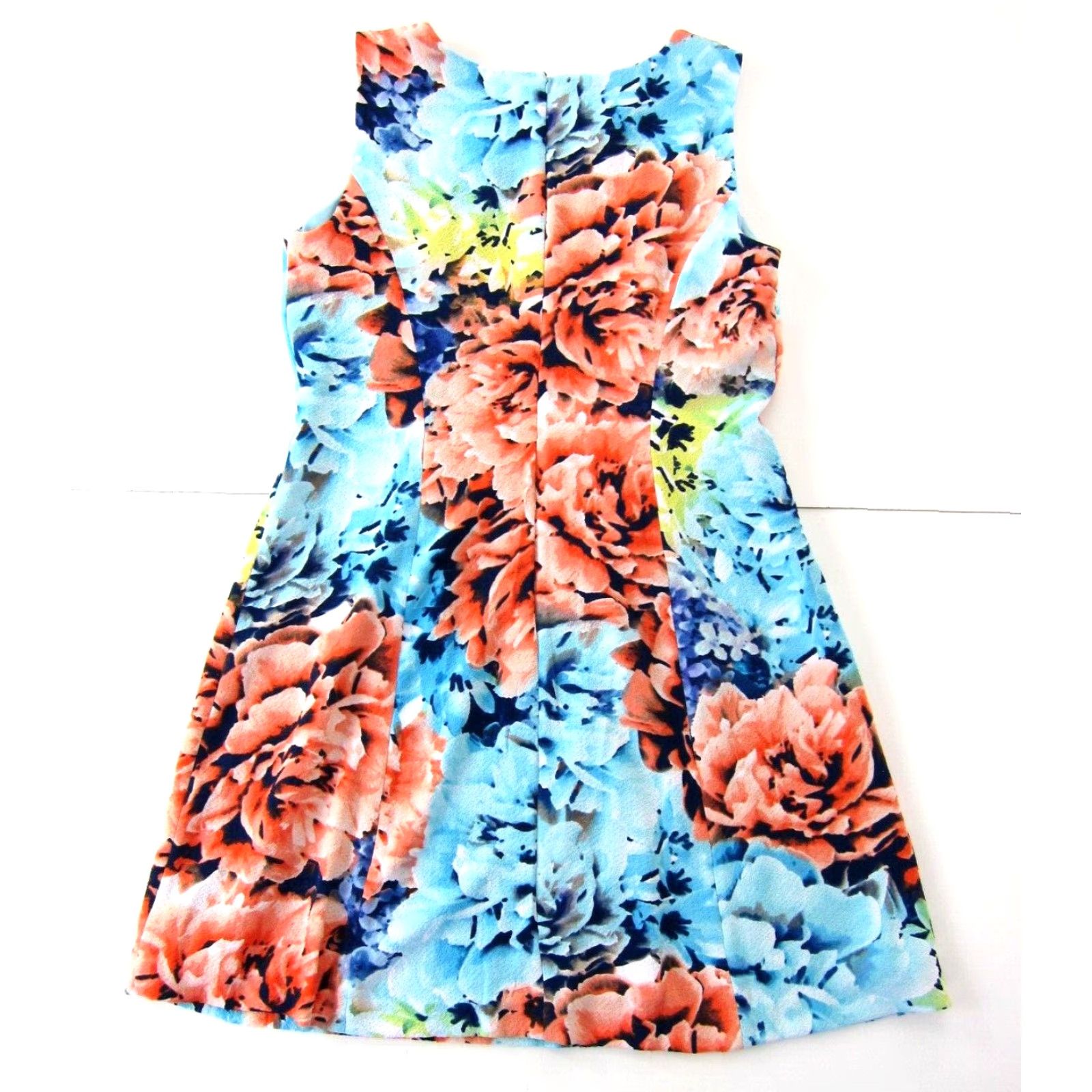 Worthington Worthington Dress Sleeveless Shift Tank Dress 16 Pink Floral Stretch Knee Length Sleeveless Shift Womens 16 Clothing Size XXL / US 16-18 / IT 52-54 - 2 Thumbnail