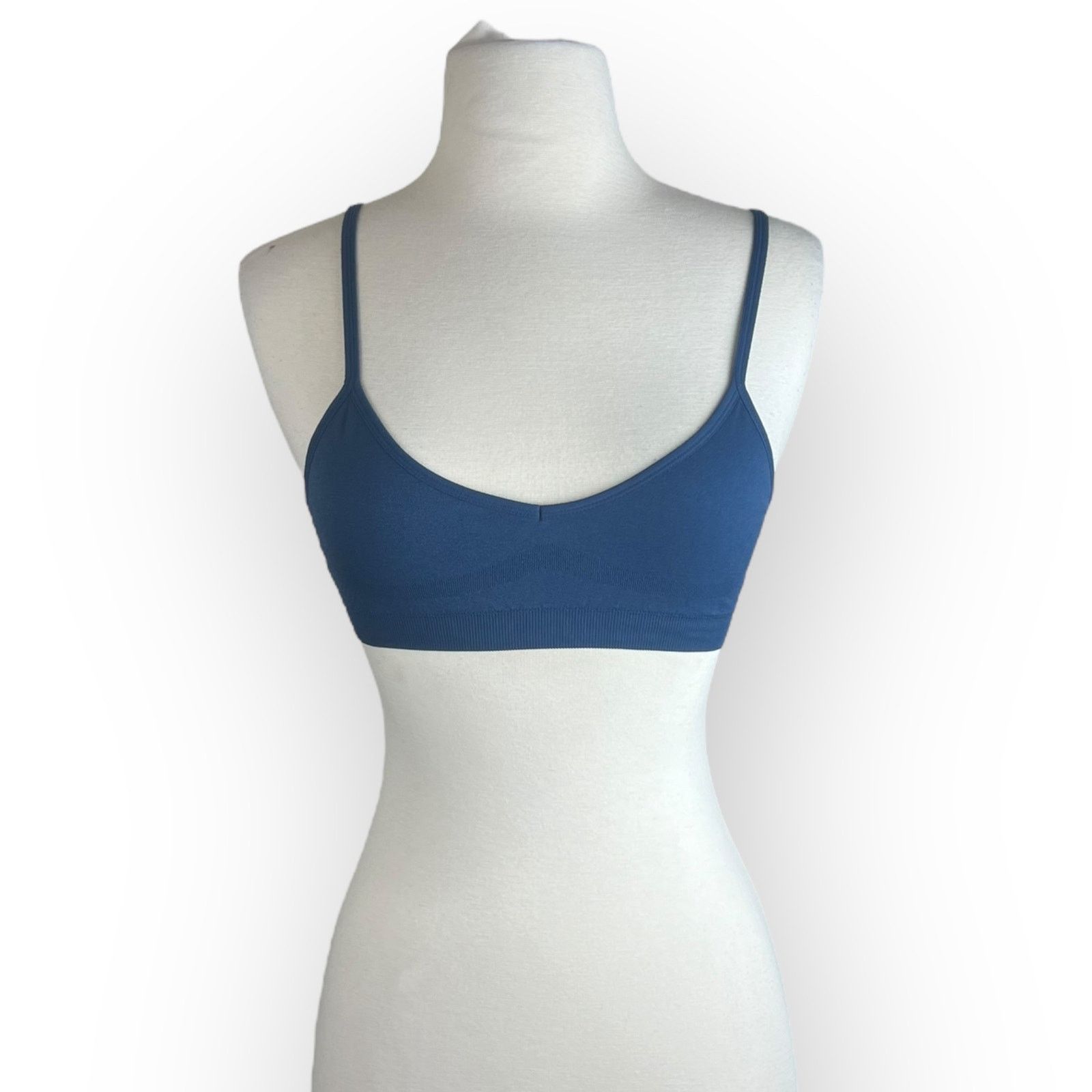 Nordstrom Kalon Comfort Cami Bralette - Wireless Seamless Navy Blue Size ONE SIZE - 2 Thumbnail