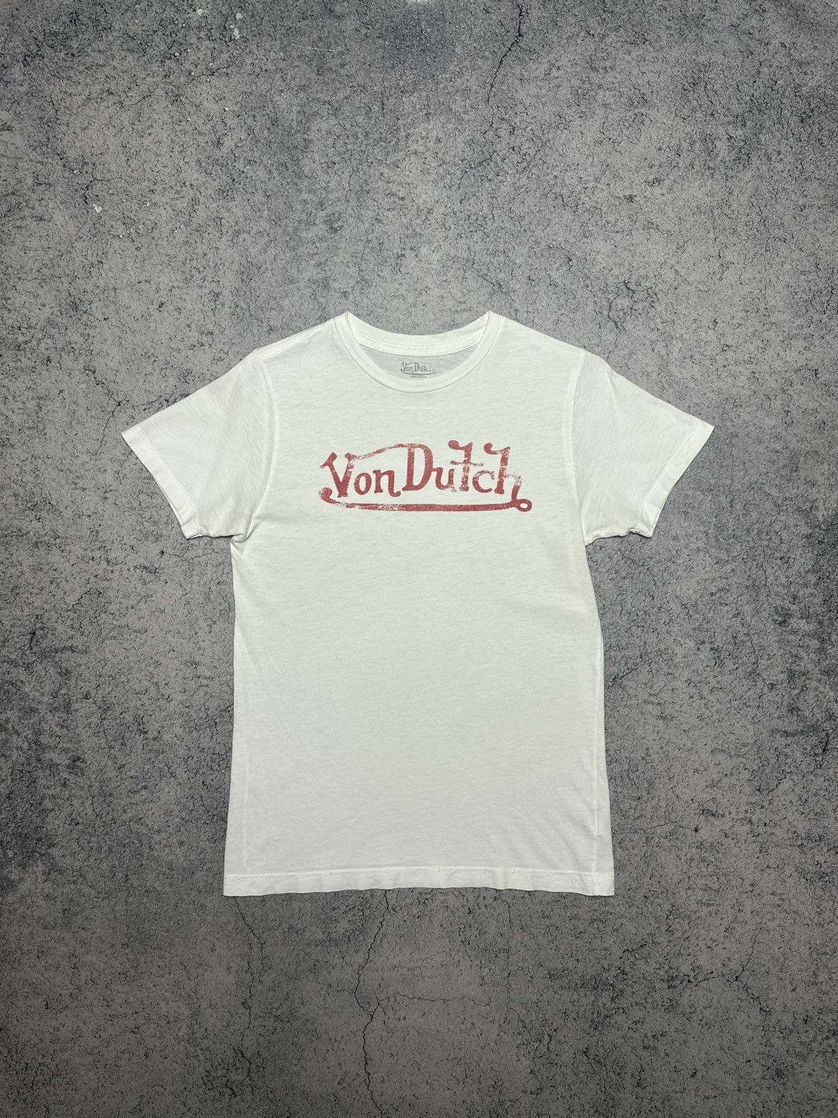 Von Dutch Vintage Von Dutch Logo Y2K T-Shirt Size S / US 4 / IT 40 - 1 Thumbnail
