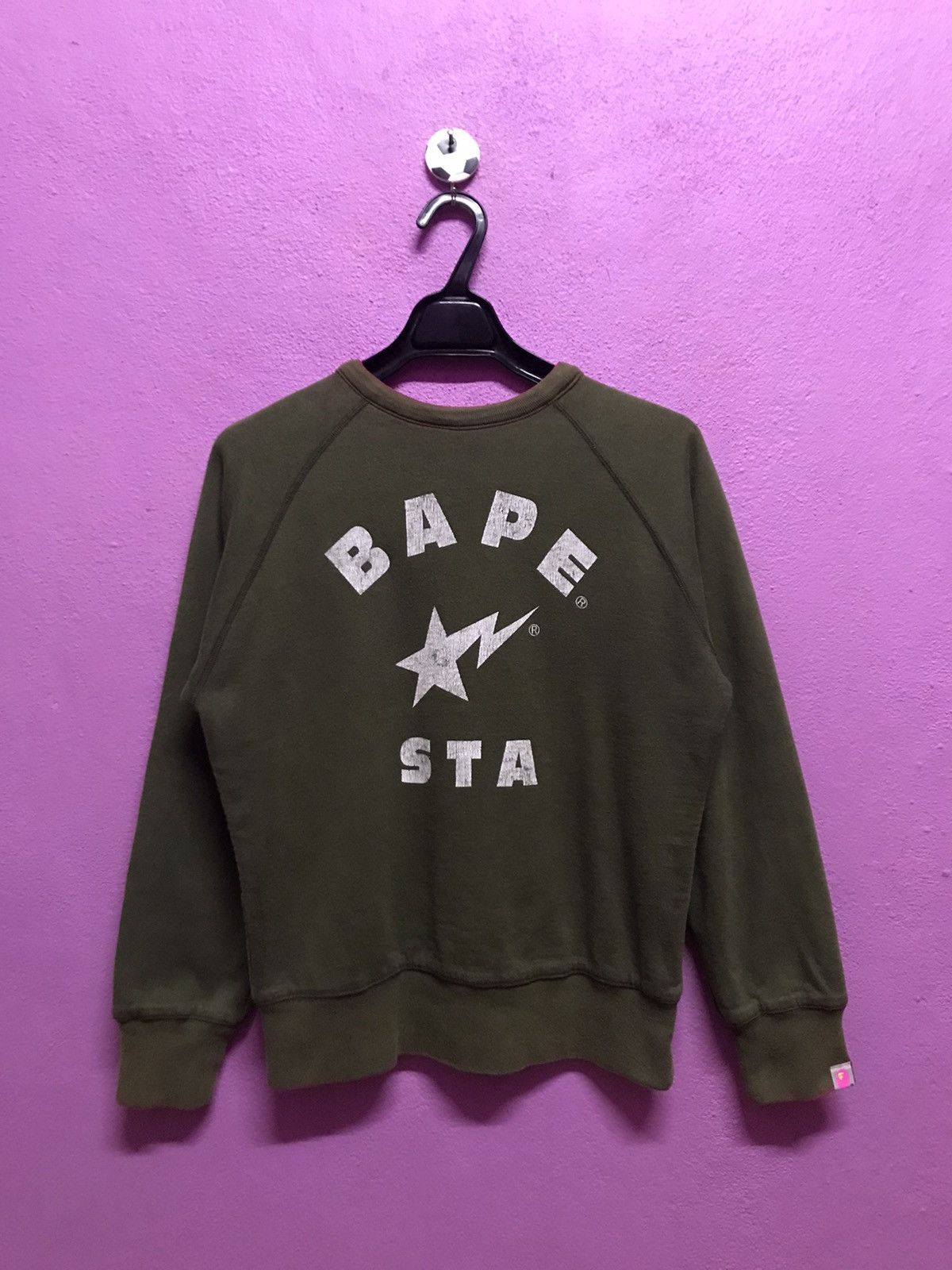 Bape Reversible Crewneck Size S / US 4 / IT 40 - 1 Thumbnail