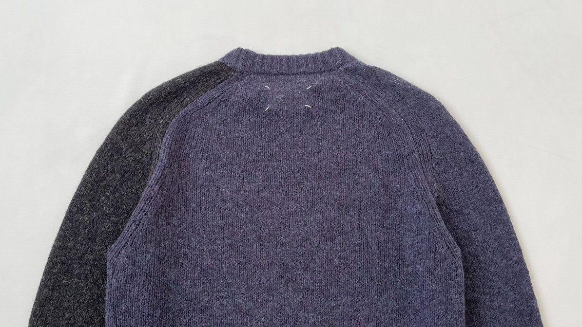 Maison Margiela A/W 05 Colour Block Wool Sweater Size US M / EU 48-50 / 2 - 13 Thumbnail